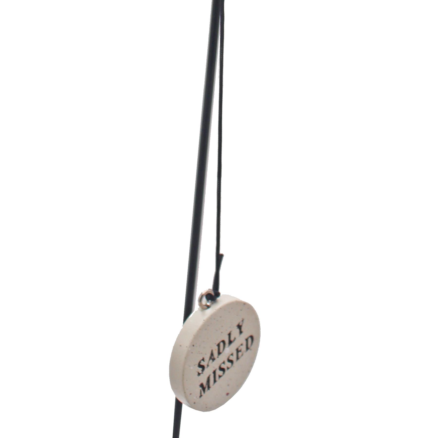 Pet Hanging Wind Chime with Heartfelt Sentiment Message - Choose Design - Picture 13 of 13