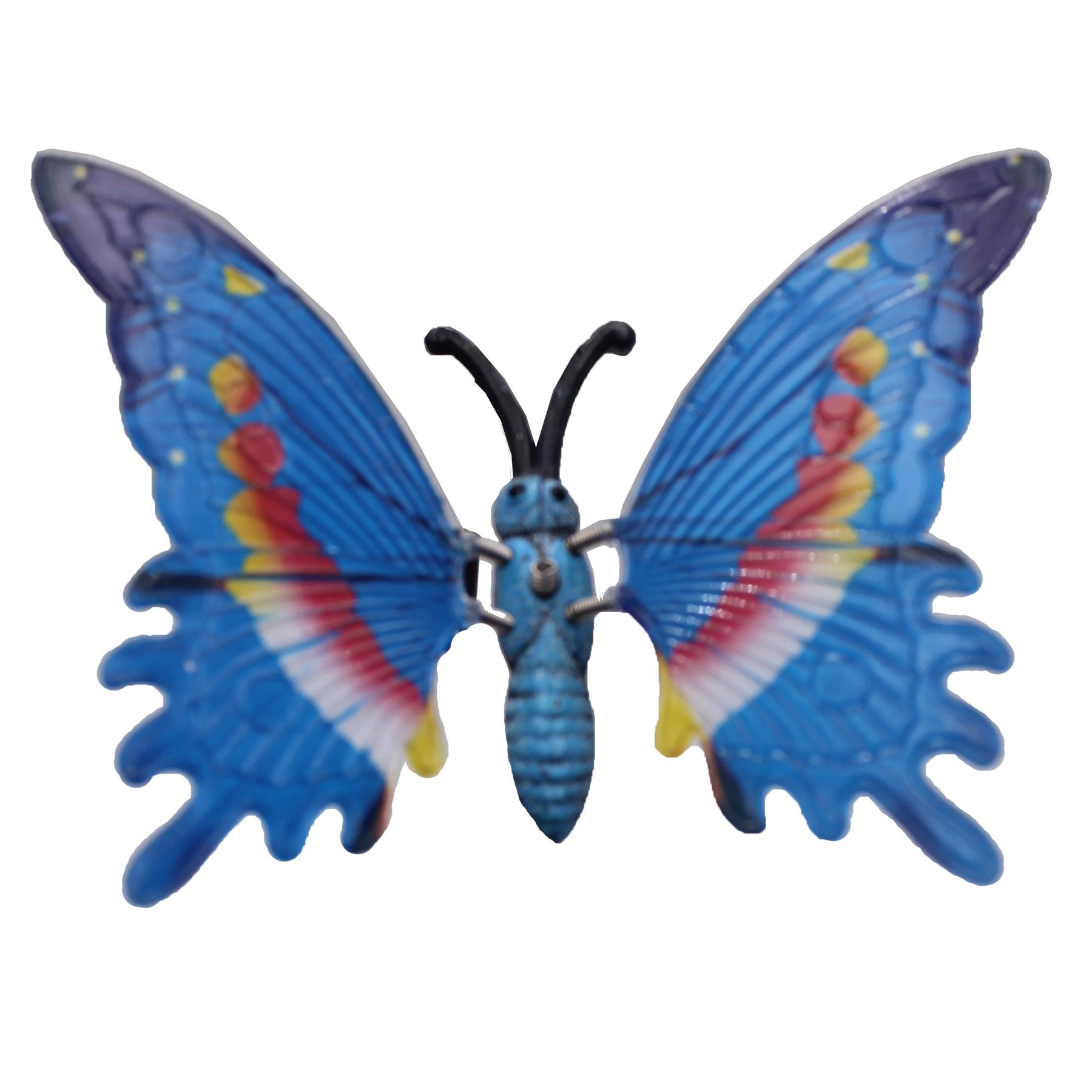 Butterfly Garden Wind Chime 25cm Hanging Ornament - Choose Colour - Picture 3 of 9