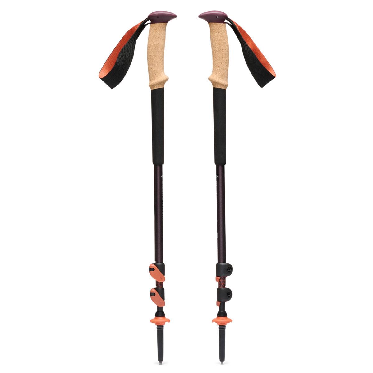 Black Diamond Trail Cork Trekking Poles - 4 Season - FlickLock