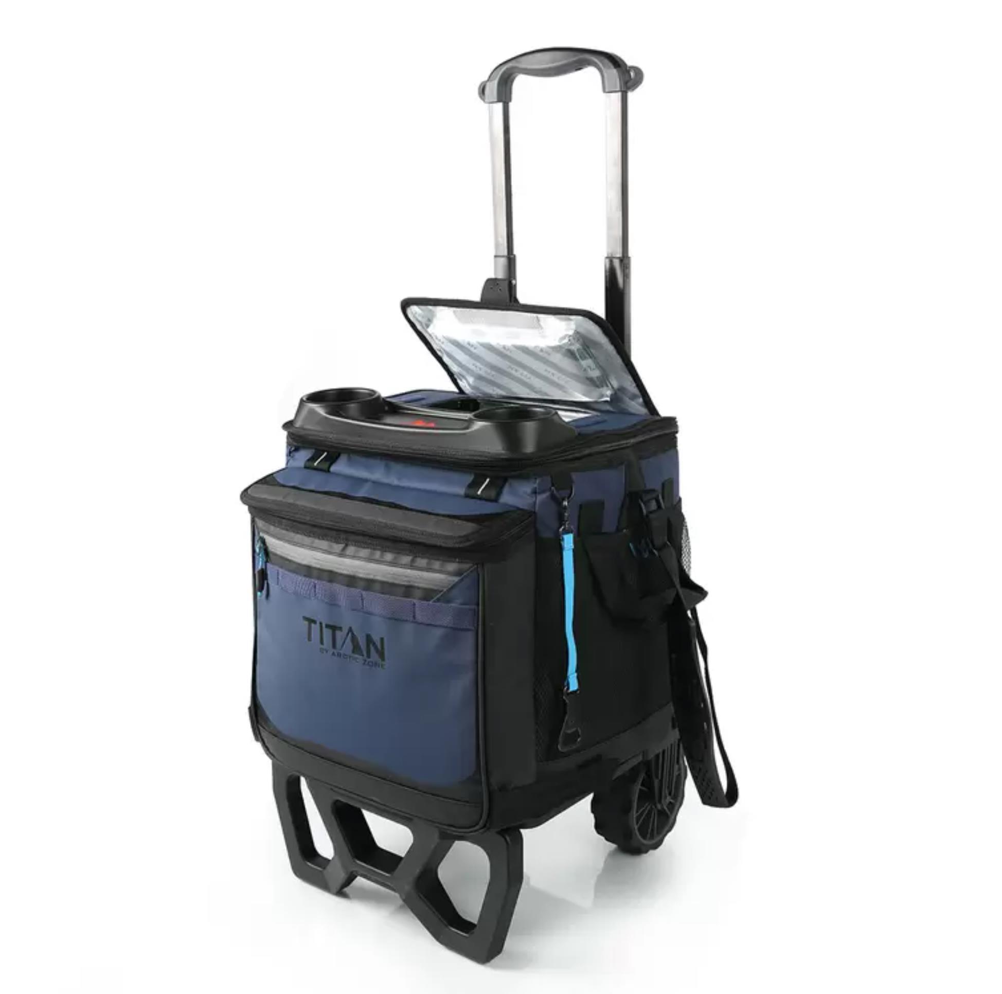 Arctic Zone Titan 22.5 Litre (23.7 US Quart) 60 Can Cooler with All Terrain Cart - Picture 11 of 12