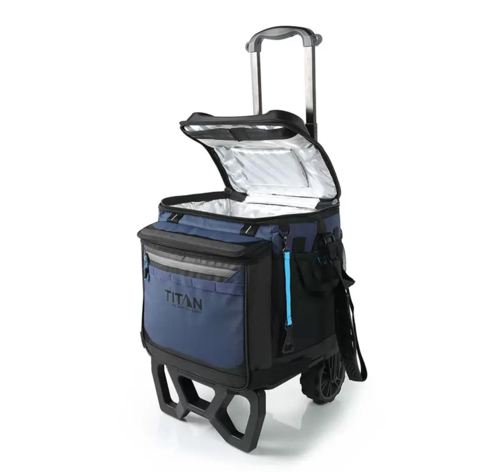 Arctic Zone Titan 22.5 Litre (23.7 US Quart) 60 Can Cooler with All Terrain Cart - Picture 12 of 12