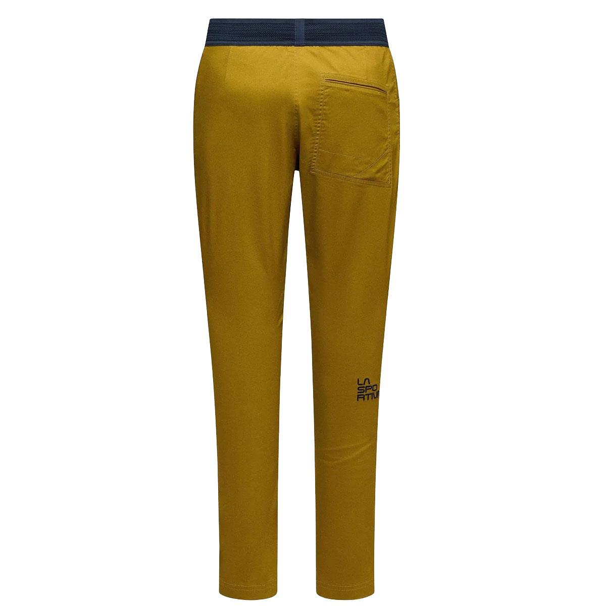 La Sportiva Mens Roots Pants, Organic Cotton, Harness Compatible - Picture 4 of 8