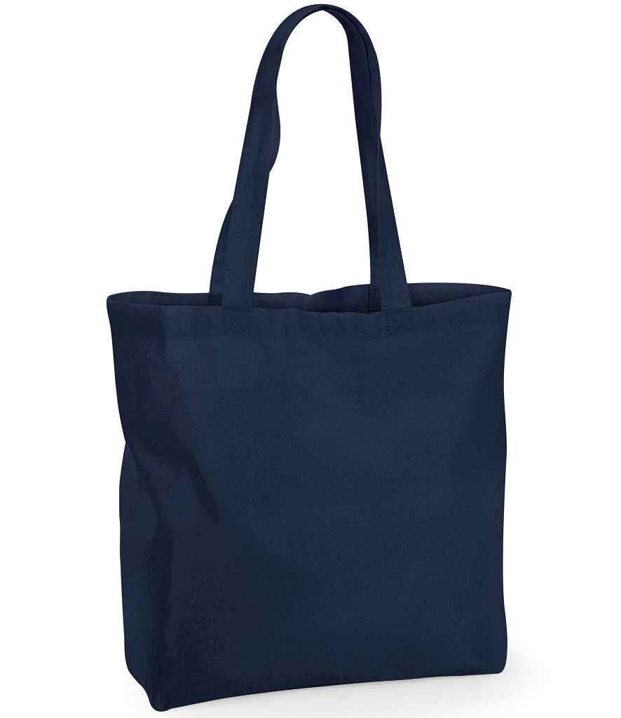 Westford Mill Cotton Maxi Large Shopping Bag For Life with Shoulder Straps - Picture 7 of 7
