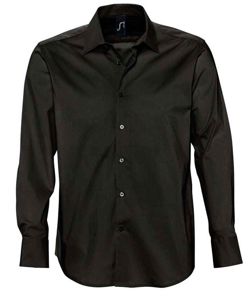 Camicia elasticizzata SOLS Brighton L/S - Foto 6 di 6