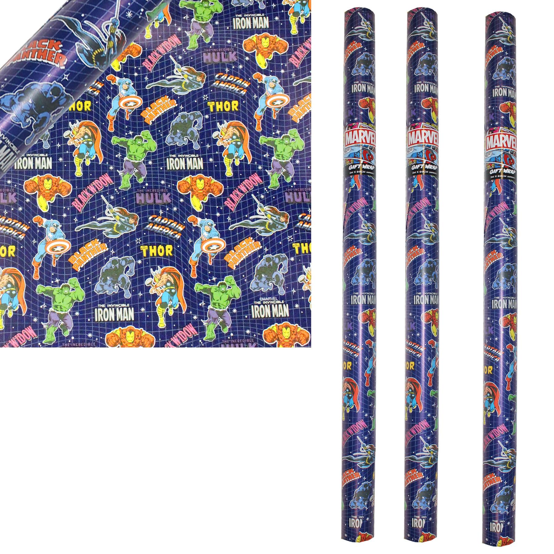 Birthday Wrapping Paper 3 x 2M Rolls Gift Wrap - Choose Design - Picture 10 of 13