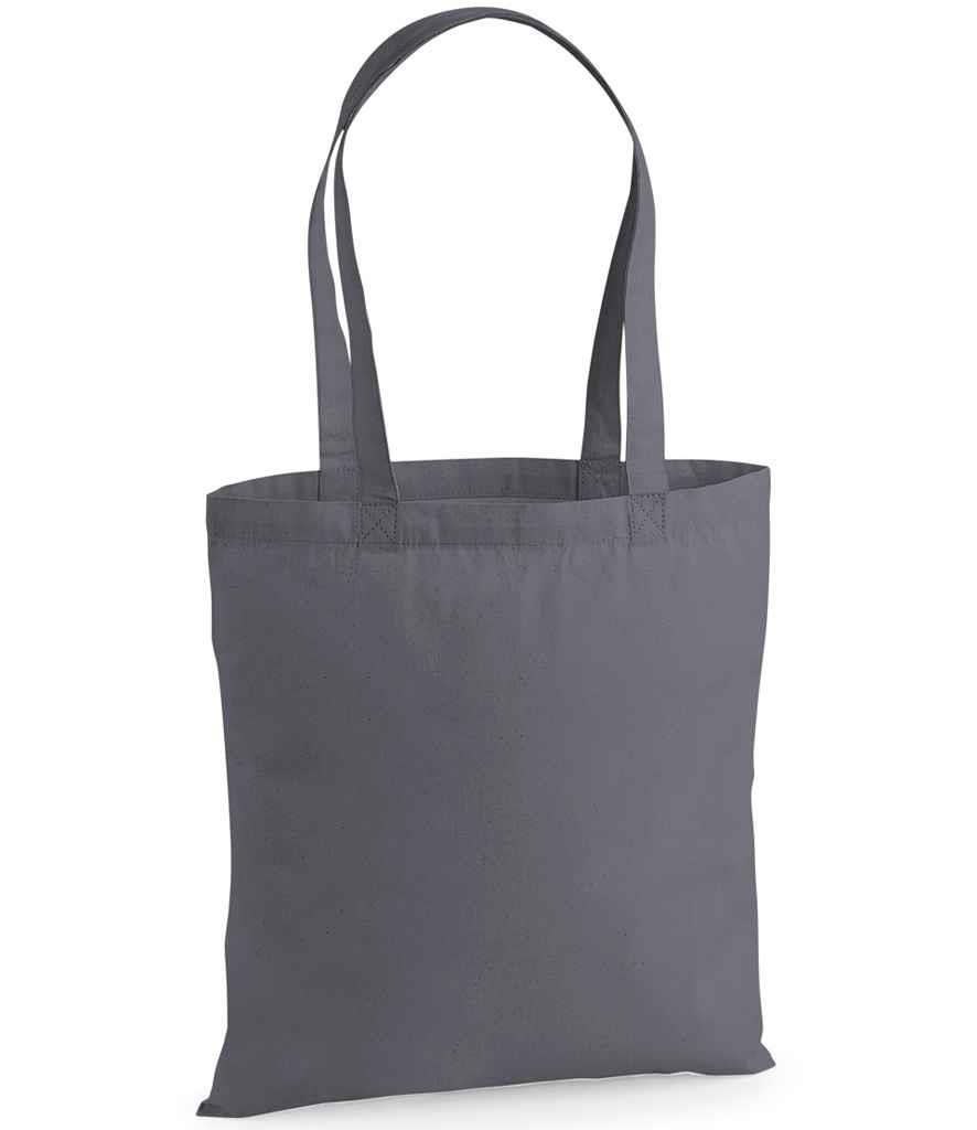 Westford Mill Premium 100% Cotton Tote Shopper Bag with Shoulder Straps - Picture 3 of 11