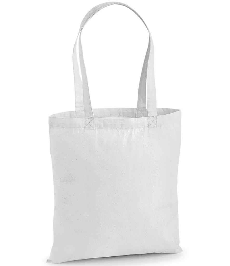 Westford Mill Premium 100% Cotton Tote Shopper Bag with Shoulder Straps - Picture 7 of 11