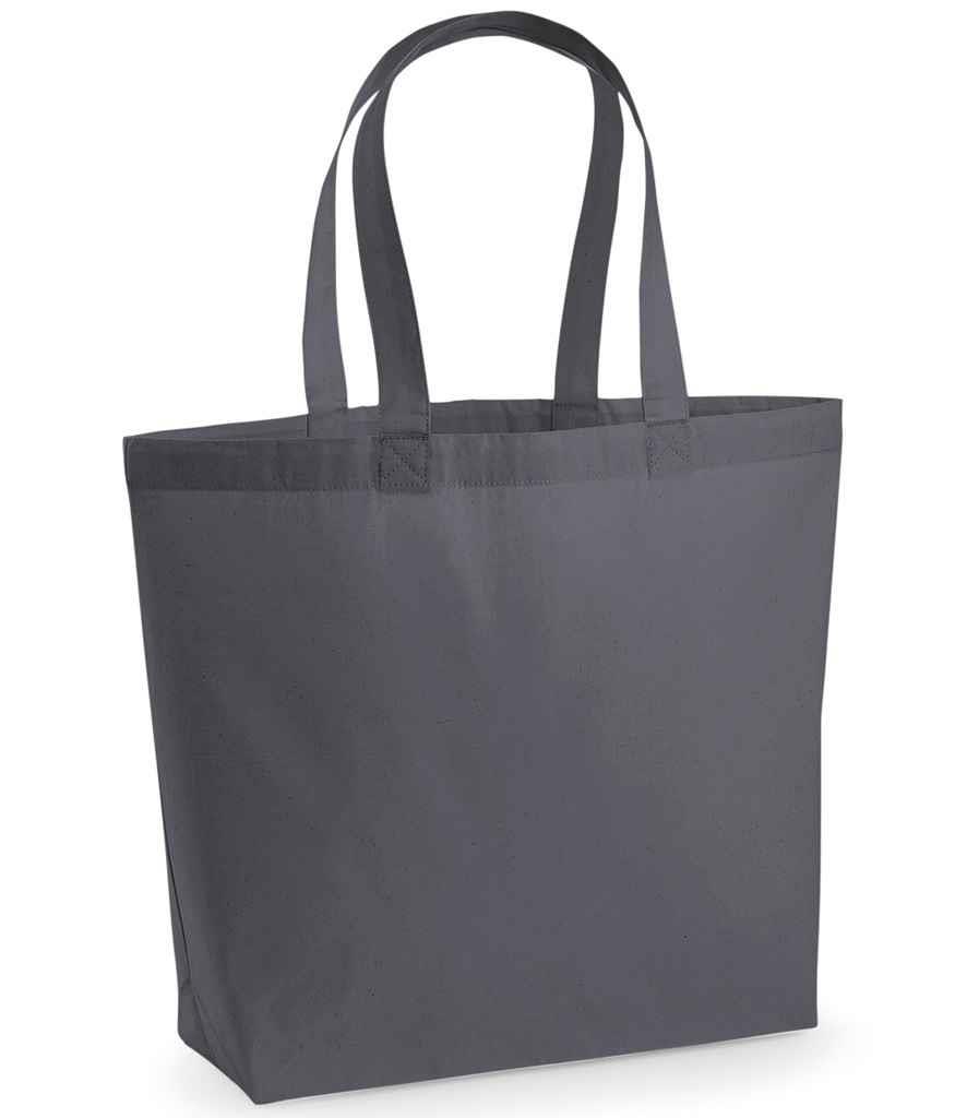 Westford Mill Premium 100% Cotton Maxi Tote Bag with Shoulder Straps - Picture 5 of 7
