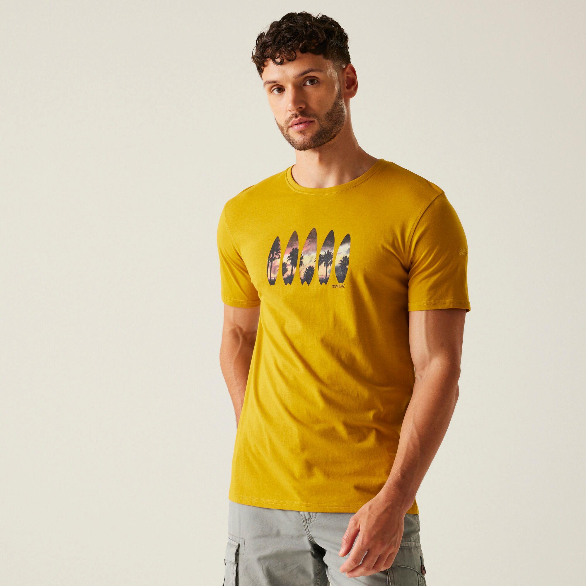 Regatta Mens Cline IX Short Sleeved T-Shirt - Picture 32 of 111