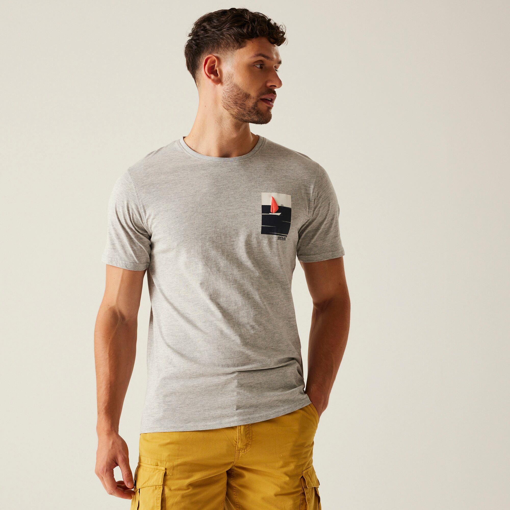 Regatta Mens Cline IX Short Sleeved T-Shirt - Picture 44 of 111
