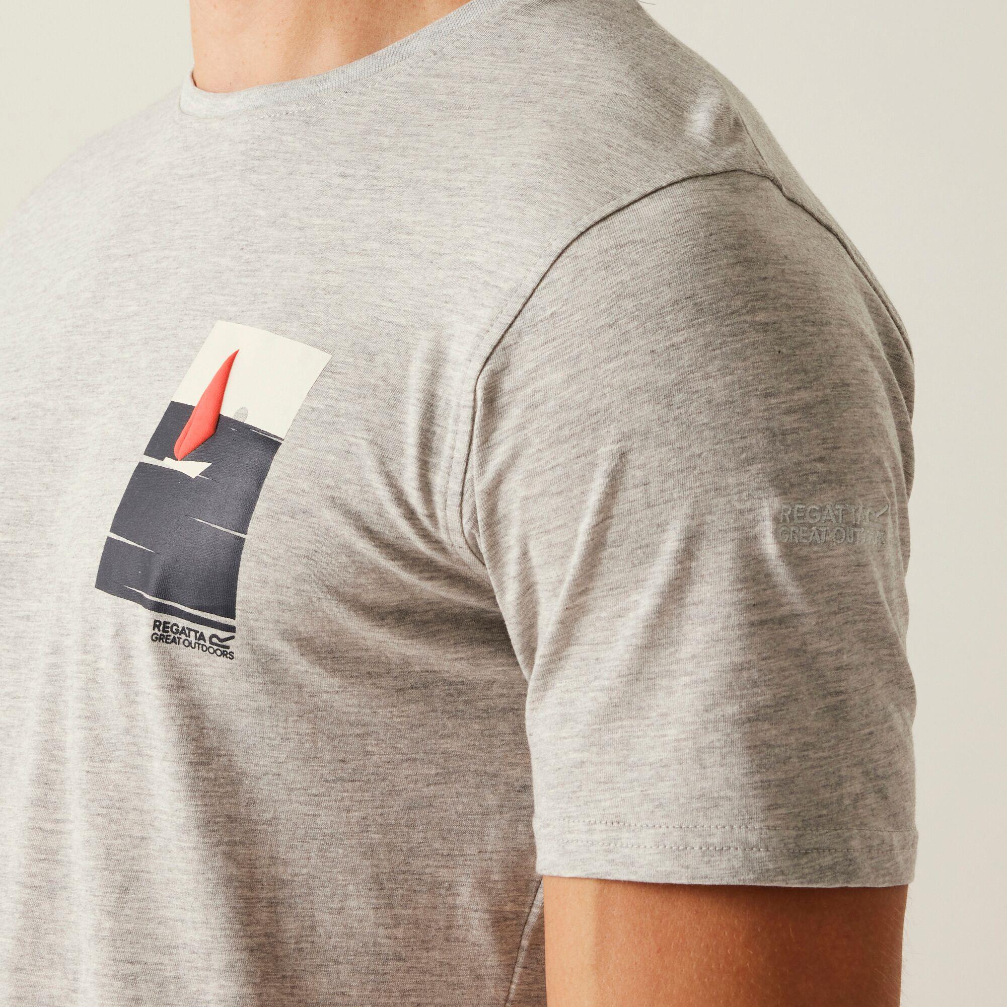 Regatta Mens Cline IX Short Sleeved T-Shirt - Picture 47 of 111