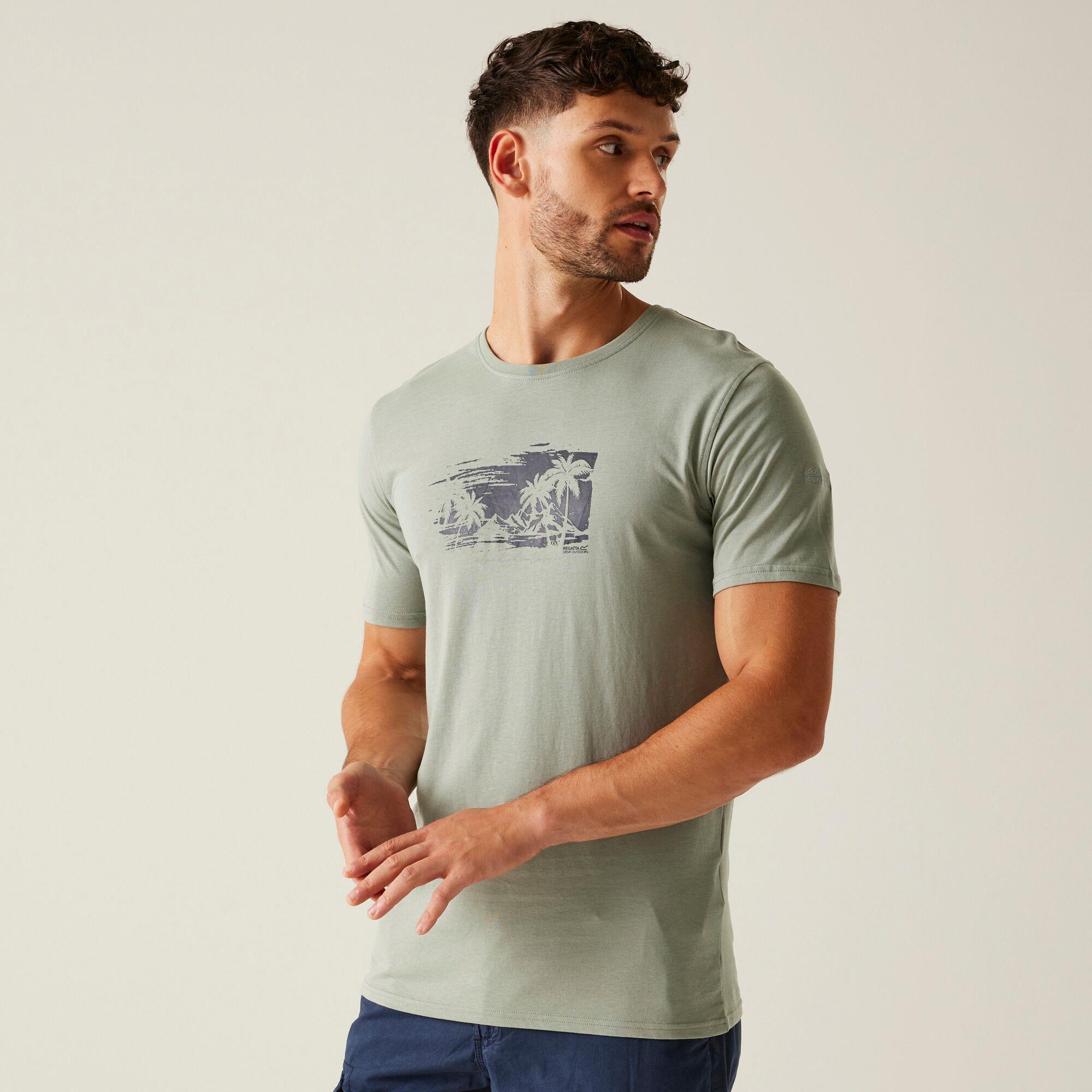 Regatta Mens Cline IX Short Sleeved T-Shirt - Picture 50 of 111