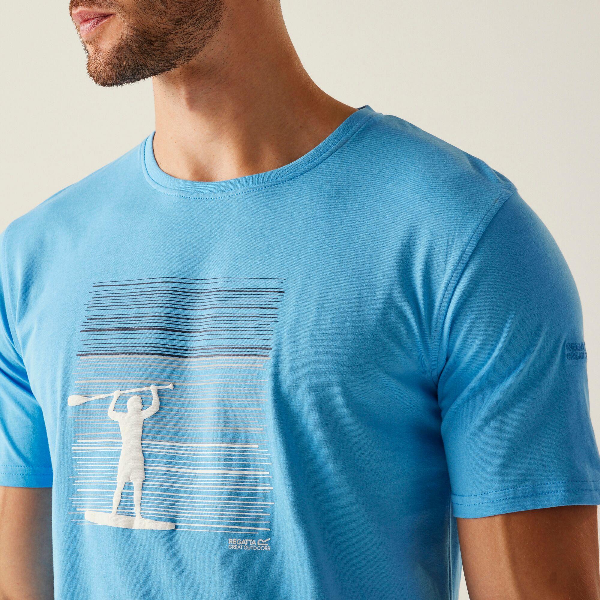 Regatta Mens Cline IX Short Sleeved T-Shirt - Picture 57 of 111