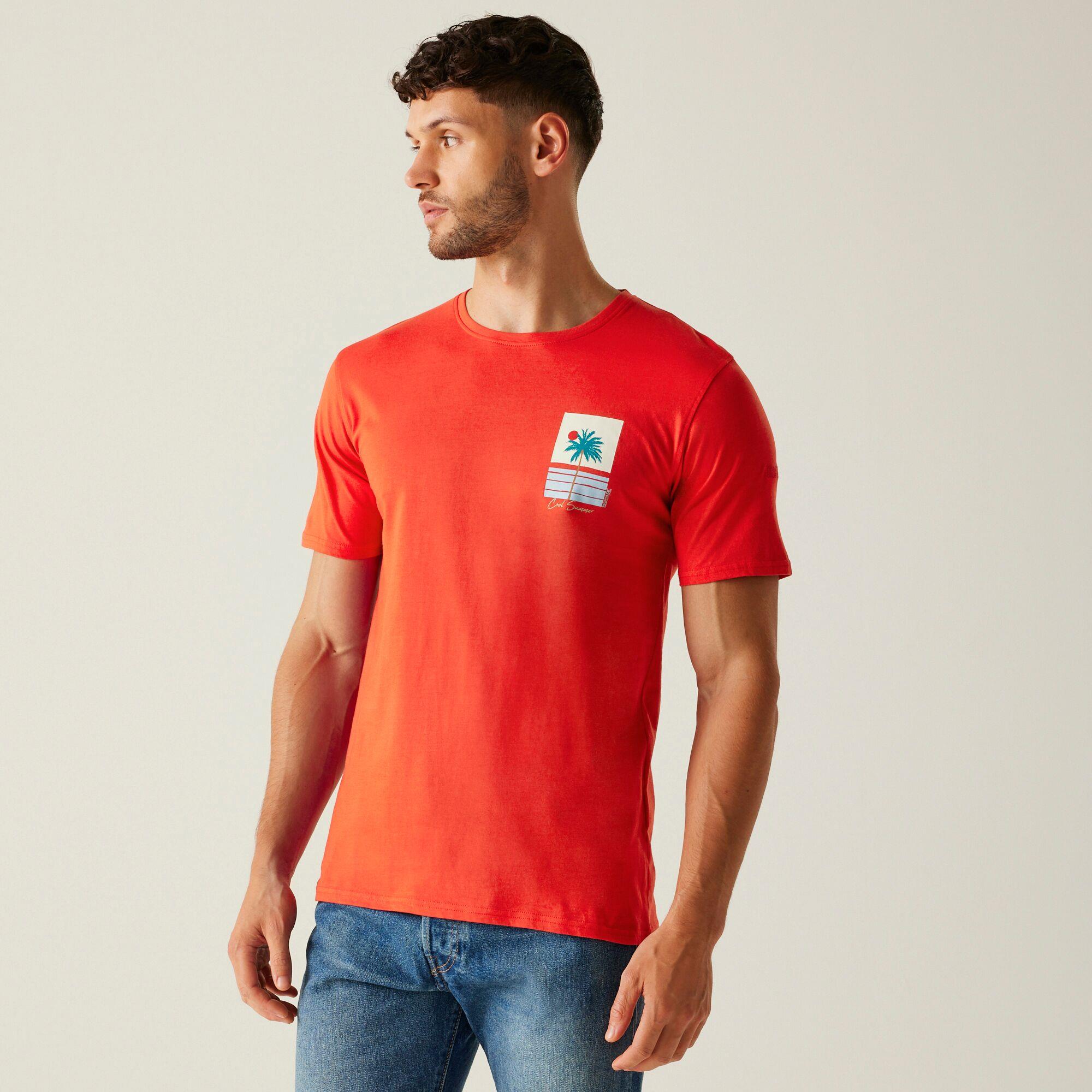 Regatta Mens Cline IX Short Sleeved T-Shirt - Picture 60 of 111