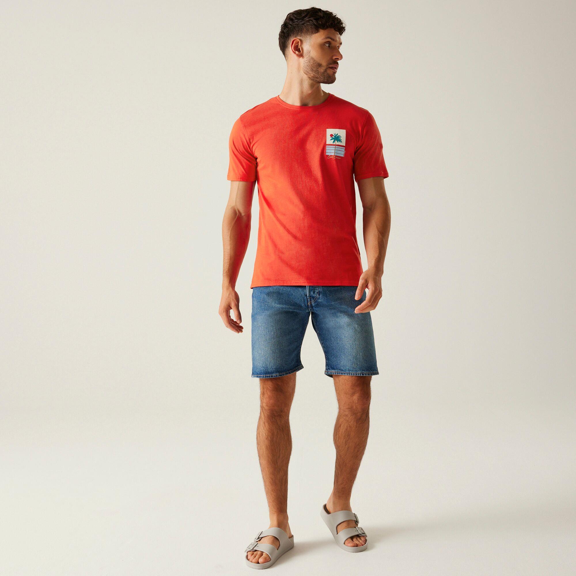 Regatta Mens Cline IX Short Sleeved T-Shirt - Picture 62 of 111