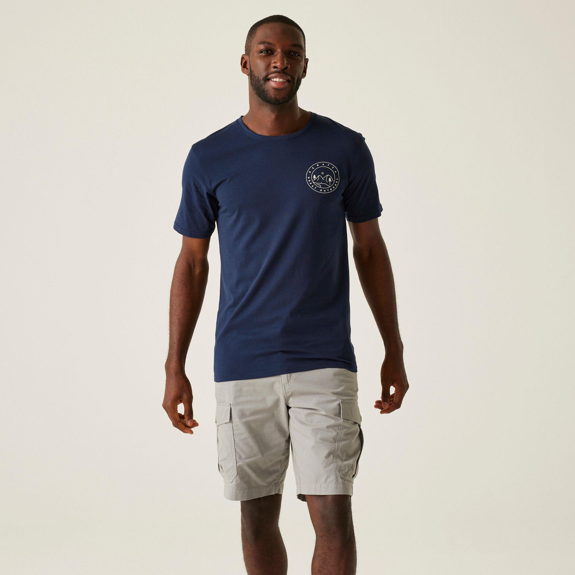 Regatta Mens Cline IX Short Sleeved T-Shirt - Picture 66 of 111