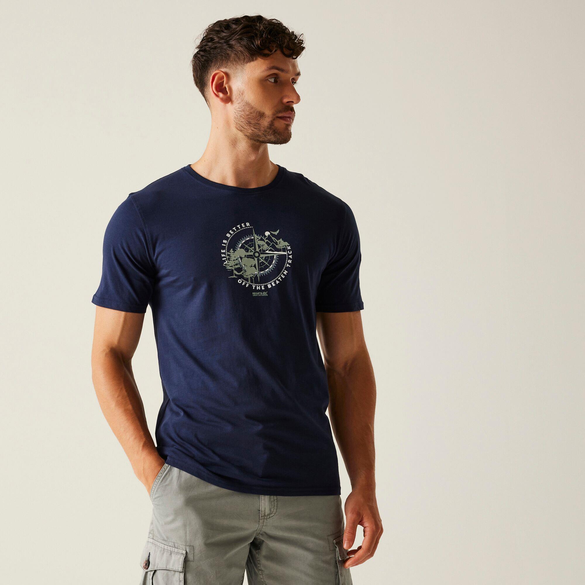 Regatta Mens Cline IX Short Sleeved T-Shirt - Picture 72 of 111