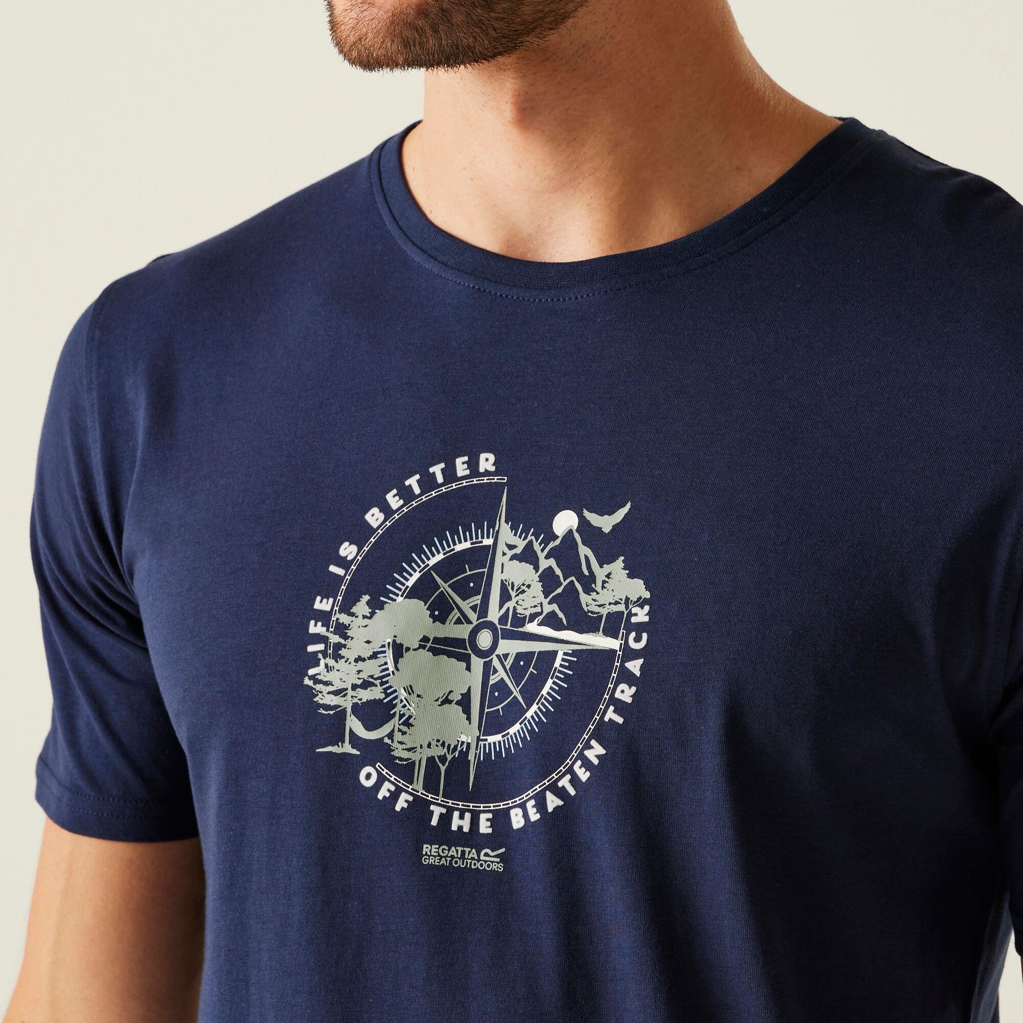 Regatta Mens Cline IX Short Sleeved T-Shirt - Picture 75 of 111