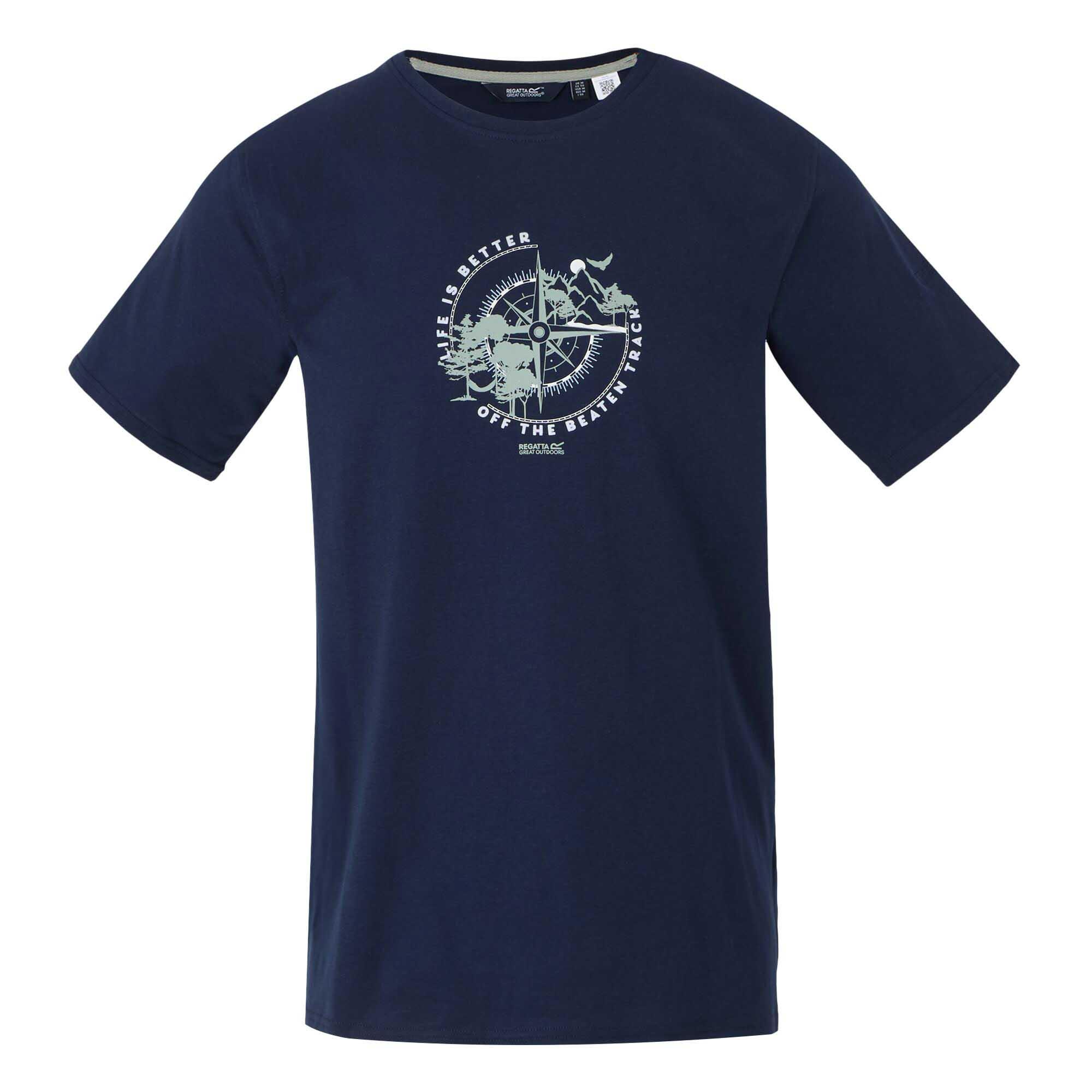 Regatta Mens Cline IX Short Sleeved T-Shirt - Picture 76 of 111