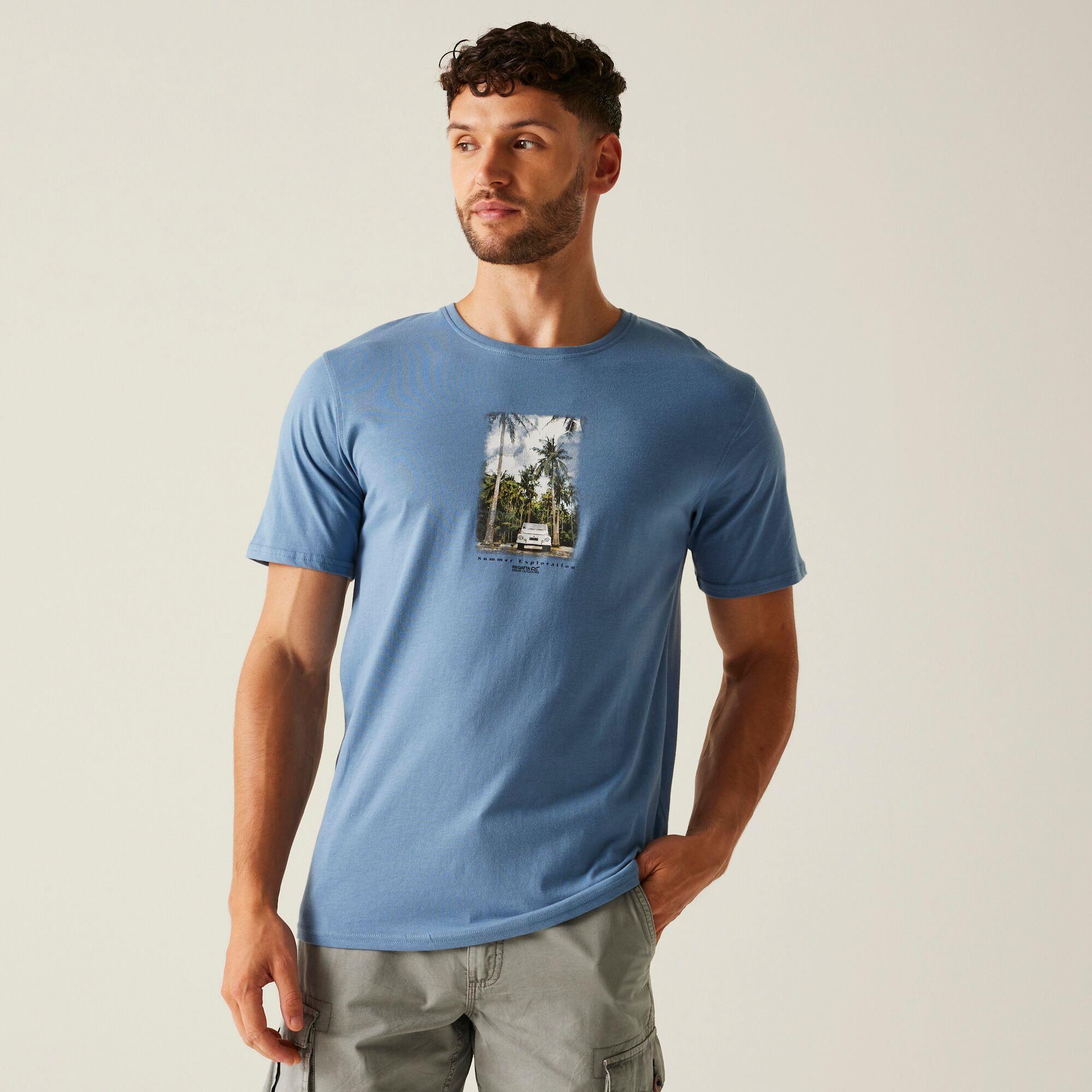 Regatta Mens Cline IX Short Sleeved T-Shirt - Picture 78 of 111