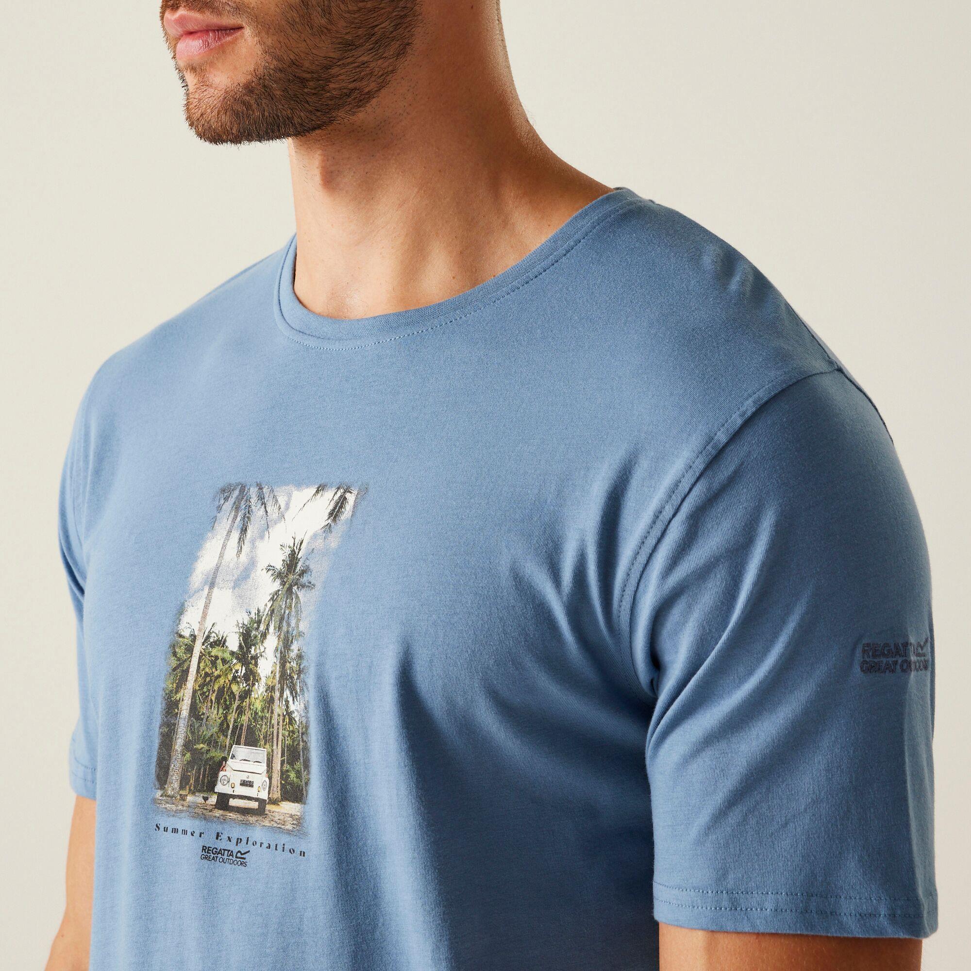 Regatta Mens Cline IX Short Sleeved T-Shirt - Picture 81 of 111