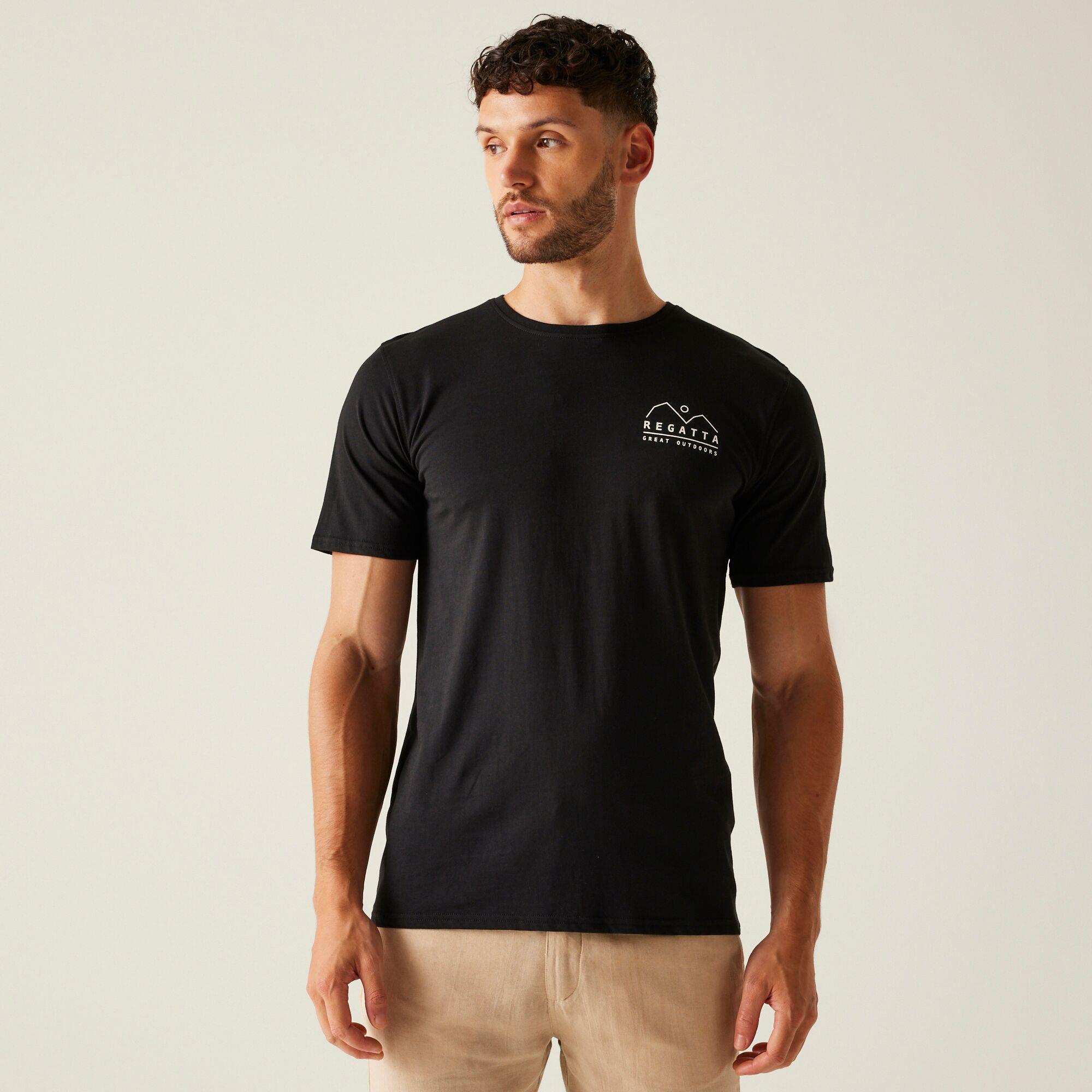 Regatta Mens Cline IX Short Sleeved T-Shirt - Picture 84 of 111