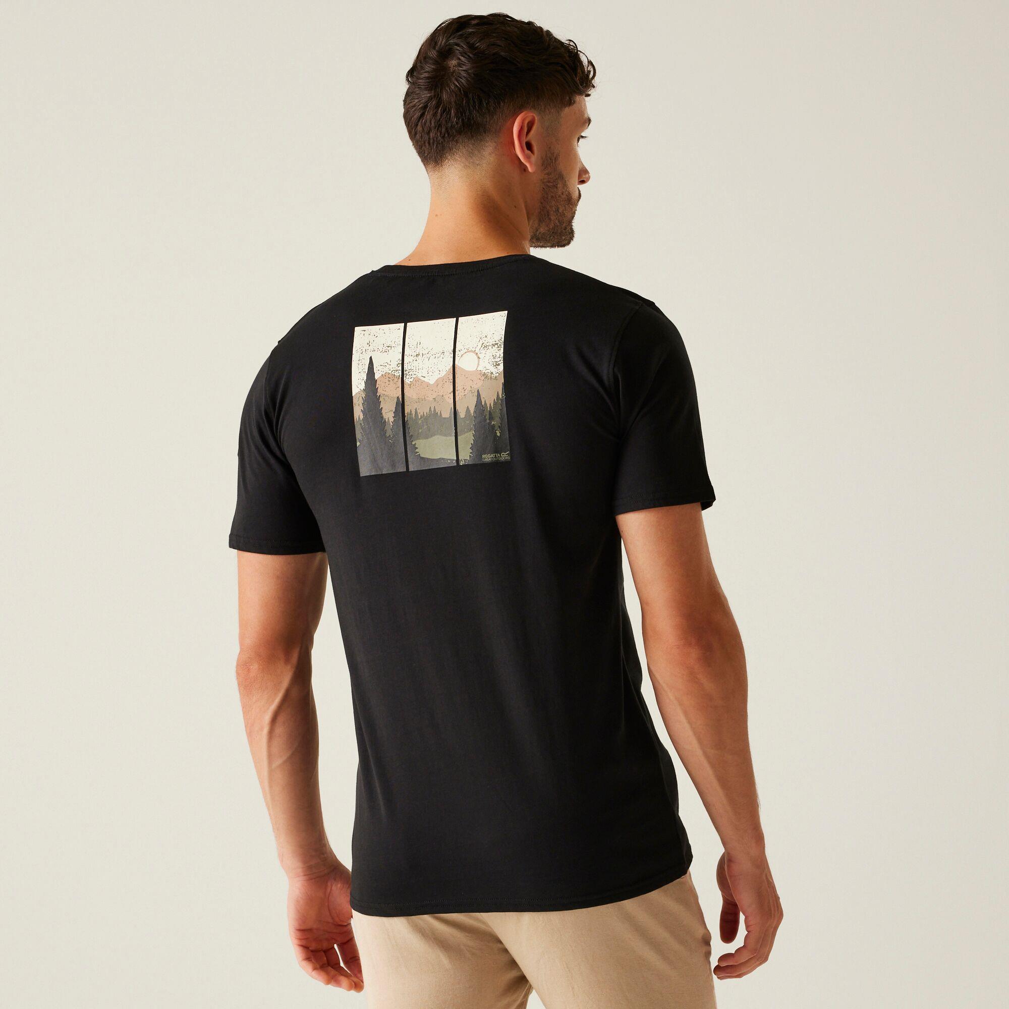 Regatta Mens Cline IX Short Sleeved T-Shirt - Picture 85 of 111