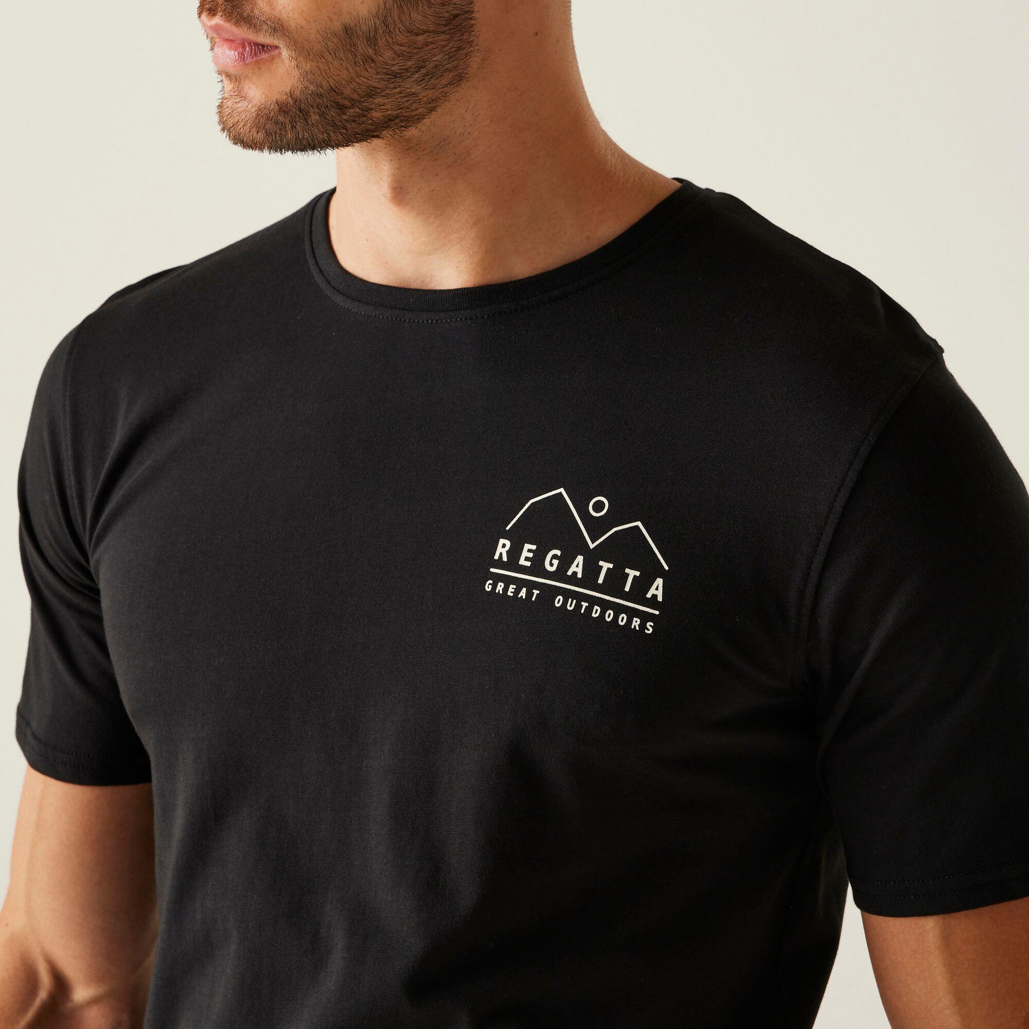 Regatta Mens Cline IX Short Sleeved T-Shirt - Picture 87 of 111