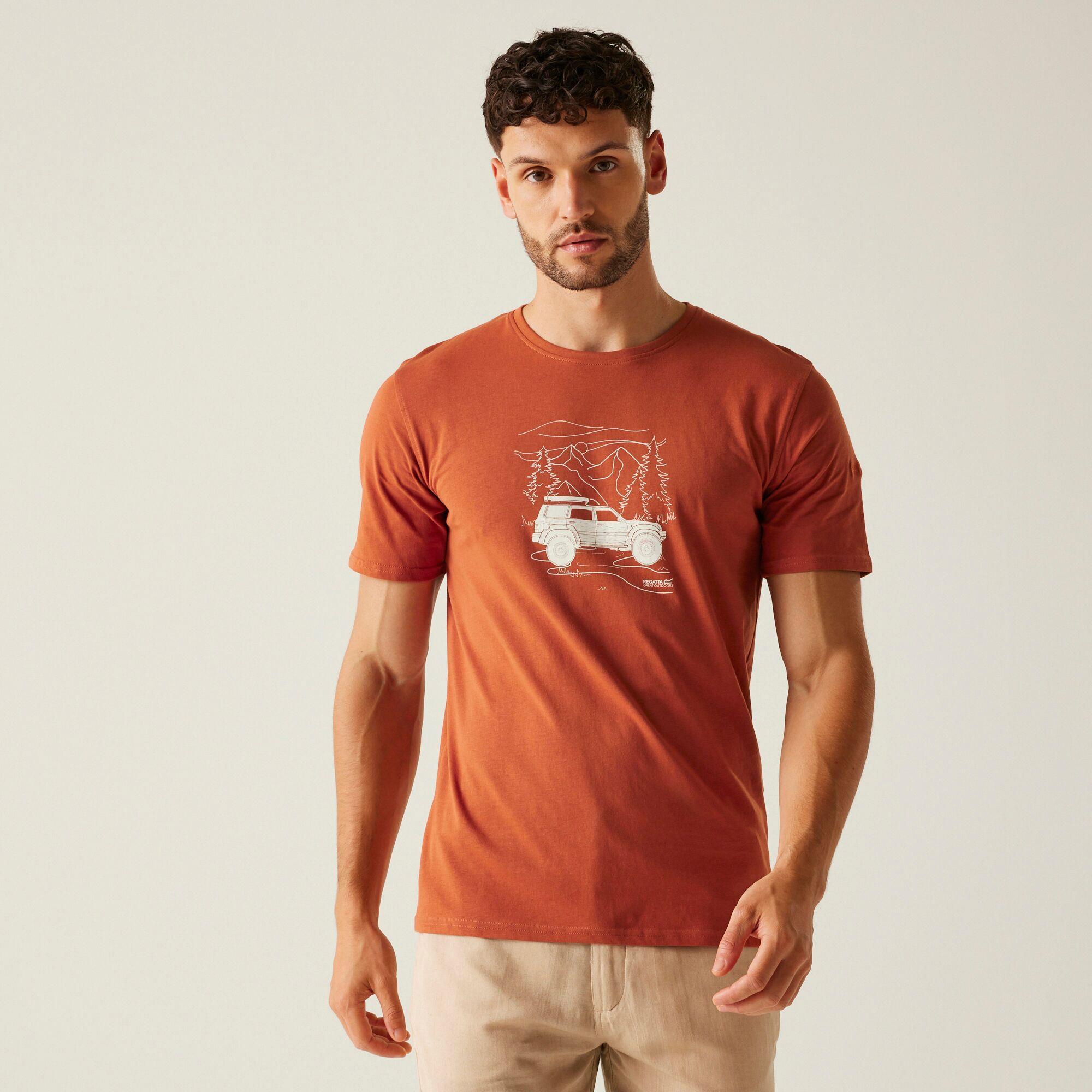 Regatta Mens Cline IX Short Sleeved T-Shirt - Picture 94 of 111