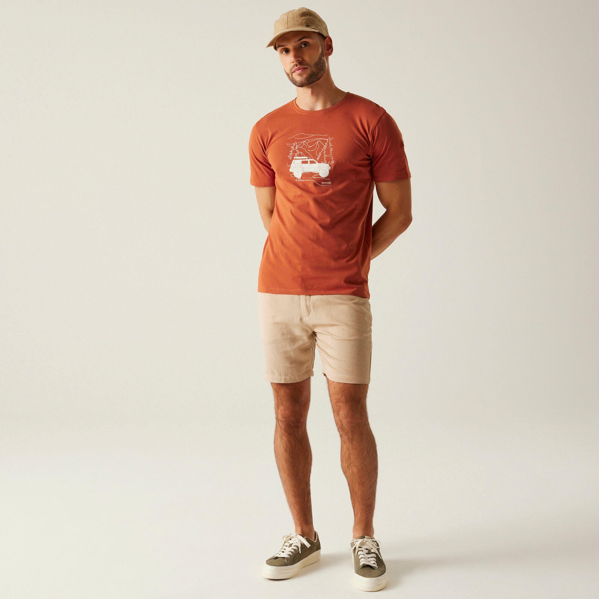 Regatta Mens Cline IX Short Sleeved T-Shirt - Picture 96 of 111