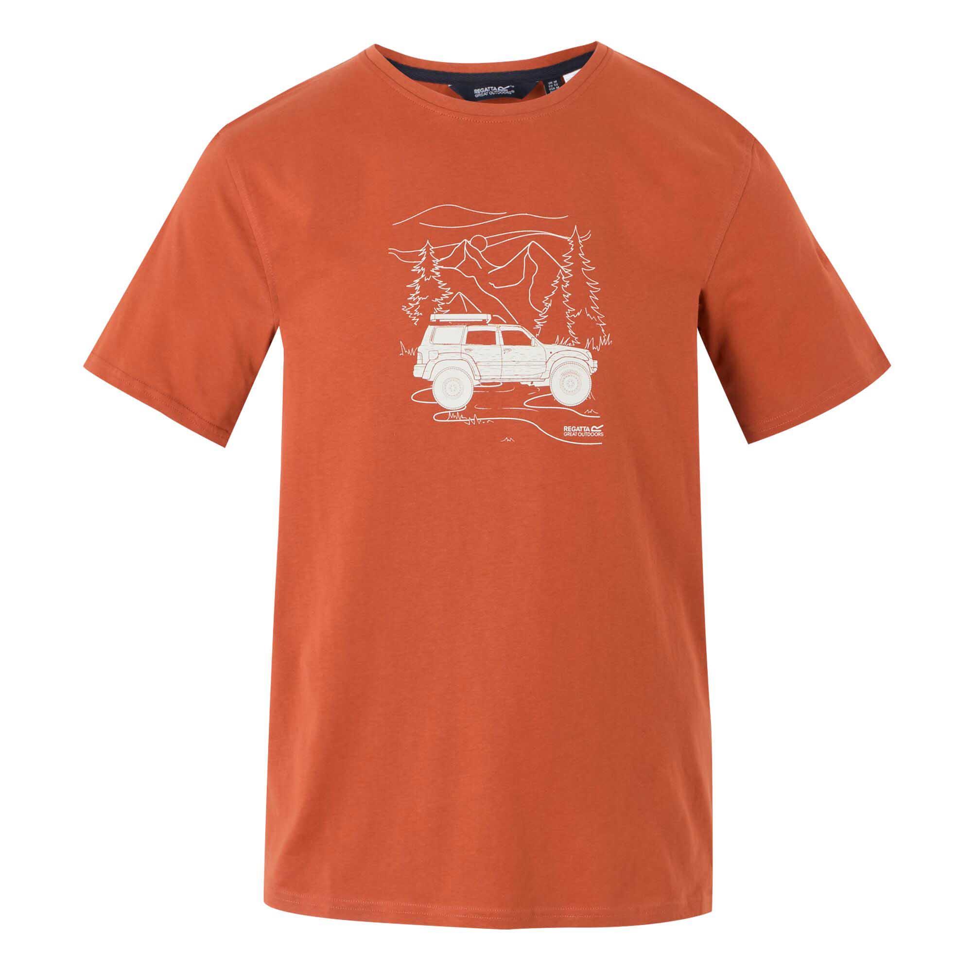 Regatta Mens Cline IX Short Sleeved T-Shirt - Picture 98 of 111