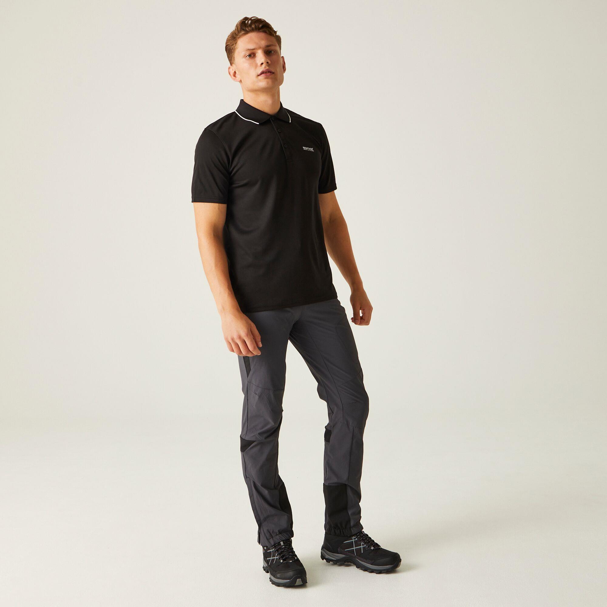Regatta Maverik V Mens Short Sleeved Polo Shirt - Picture 8 of 125