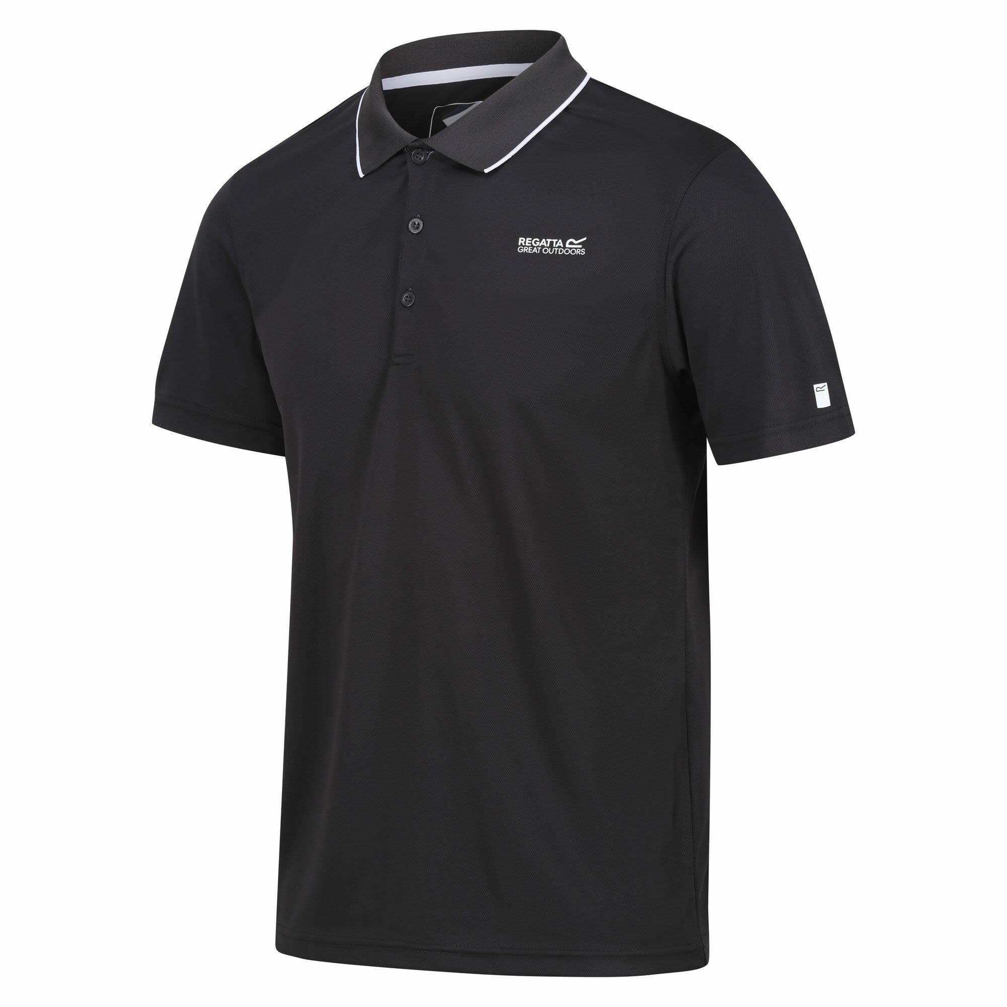 Regatta Maverik V Mens Short Sleeved Polo Shirt - Picture 31 of 125