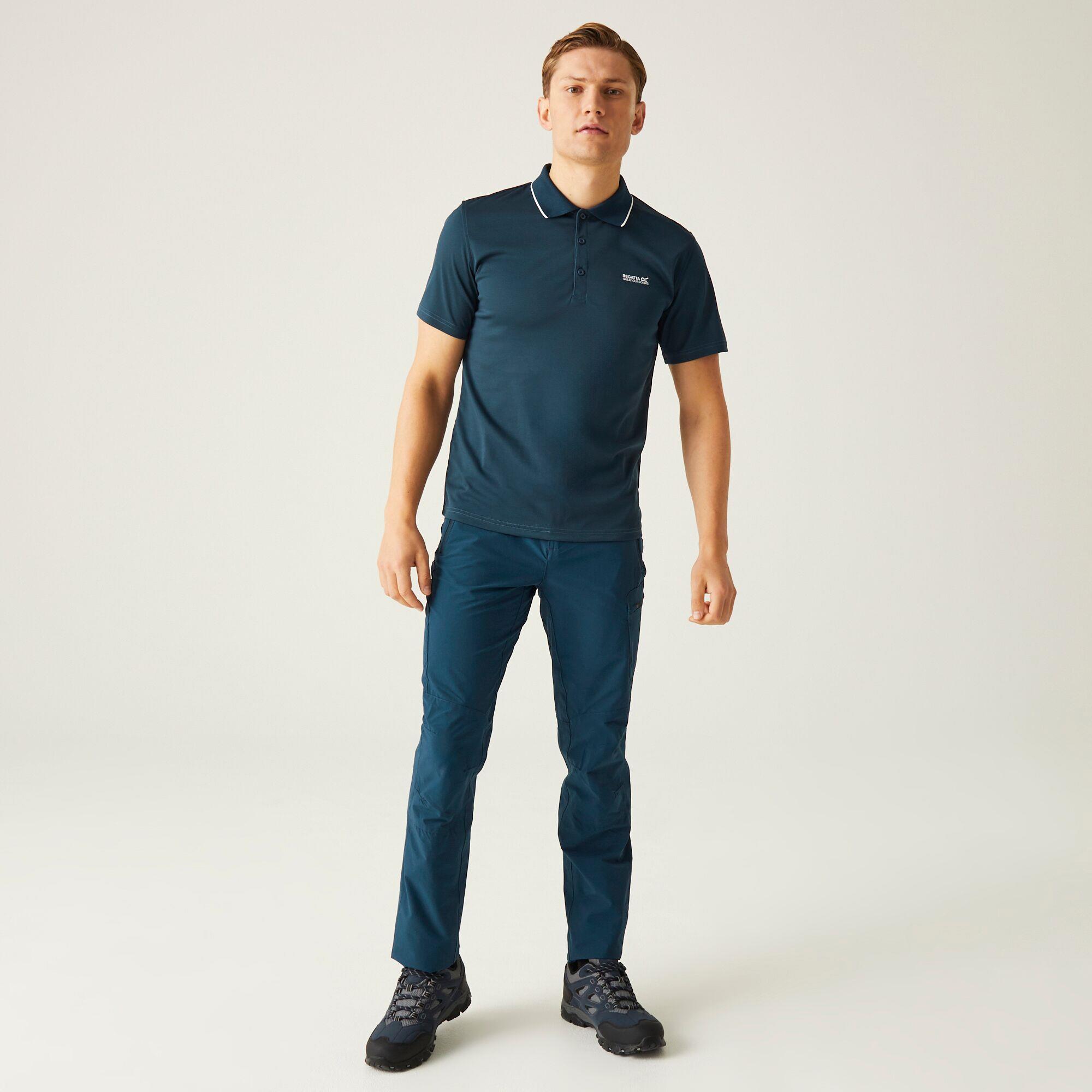 Regatta Maverik V Mens Short Sleeved Polo Shirt - Picture 40 of 125