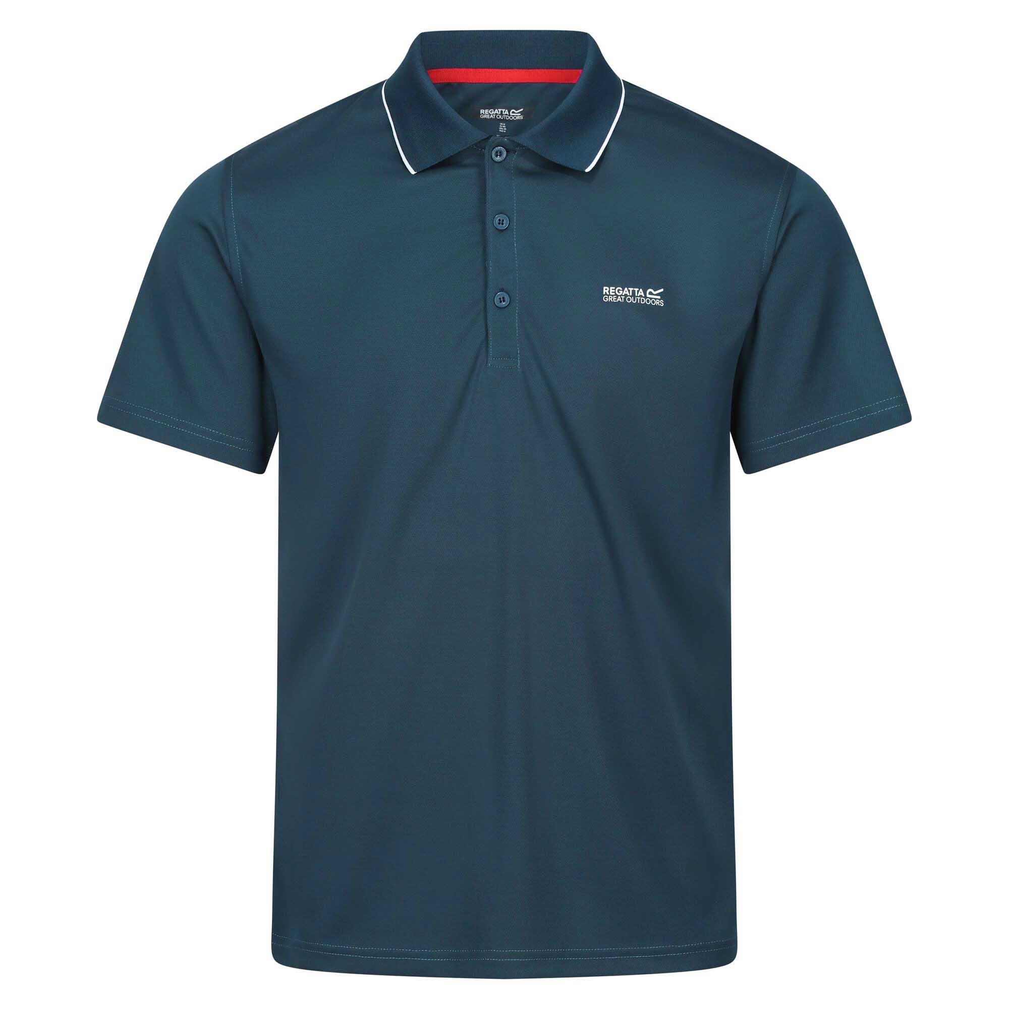 Regatta Maverik V Mens Short Sleeved Polo Shirt - Picture 42 of 125