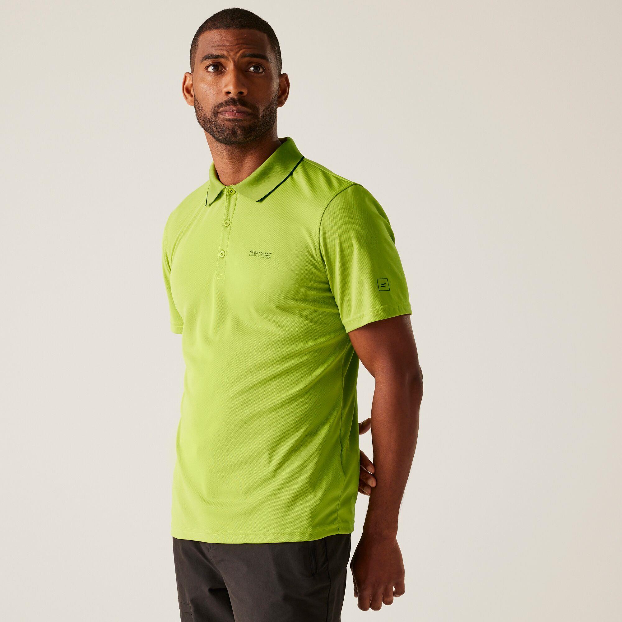 Regatta Maverik V Mens Short Sleeved Polo Shirt - Picture 78 of 125