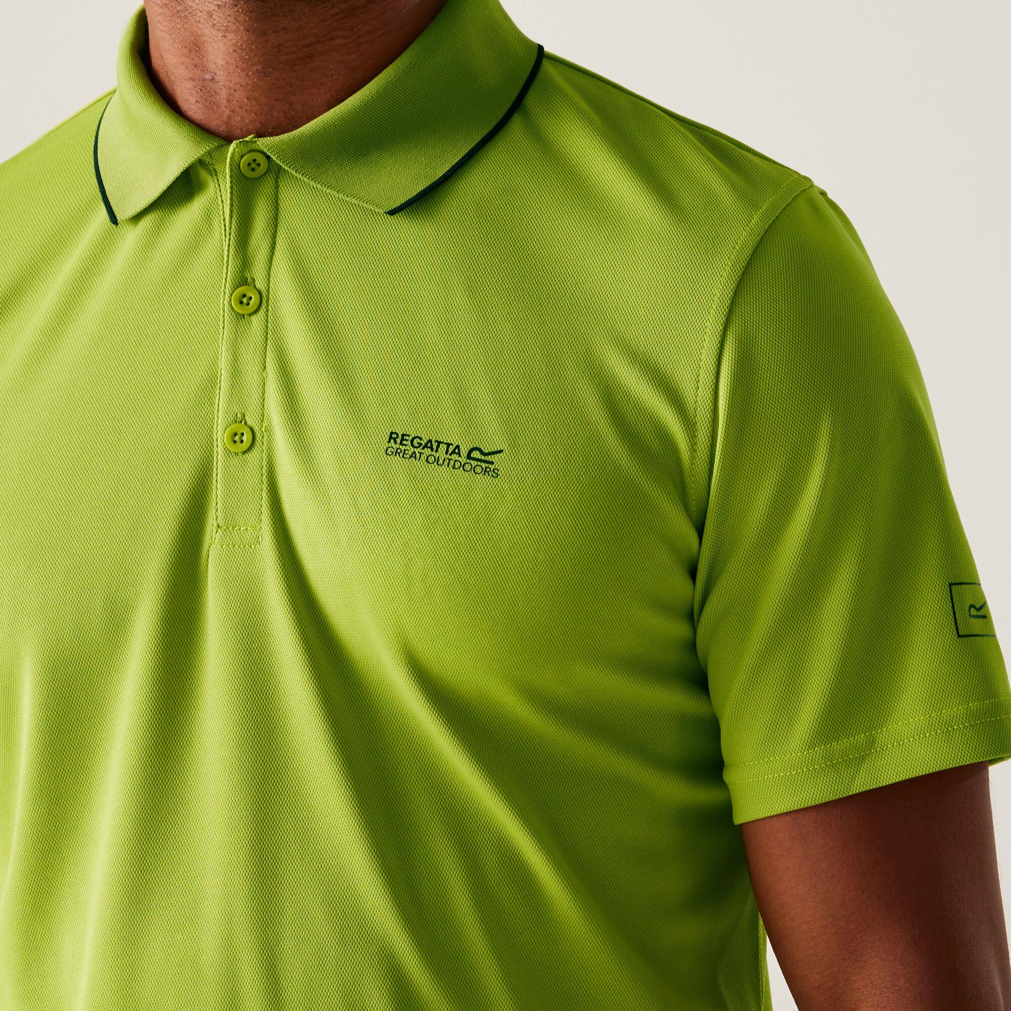 Regatta Maverik V Mens Short Sleeved Polo Shirt - Picture 81 of 125