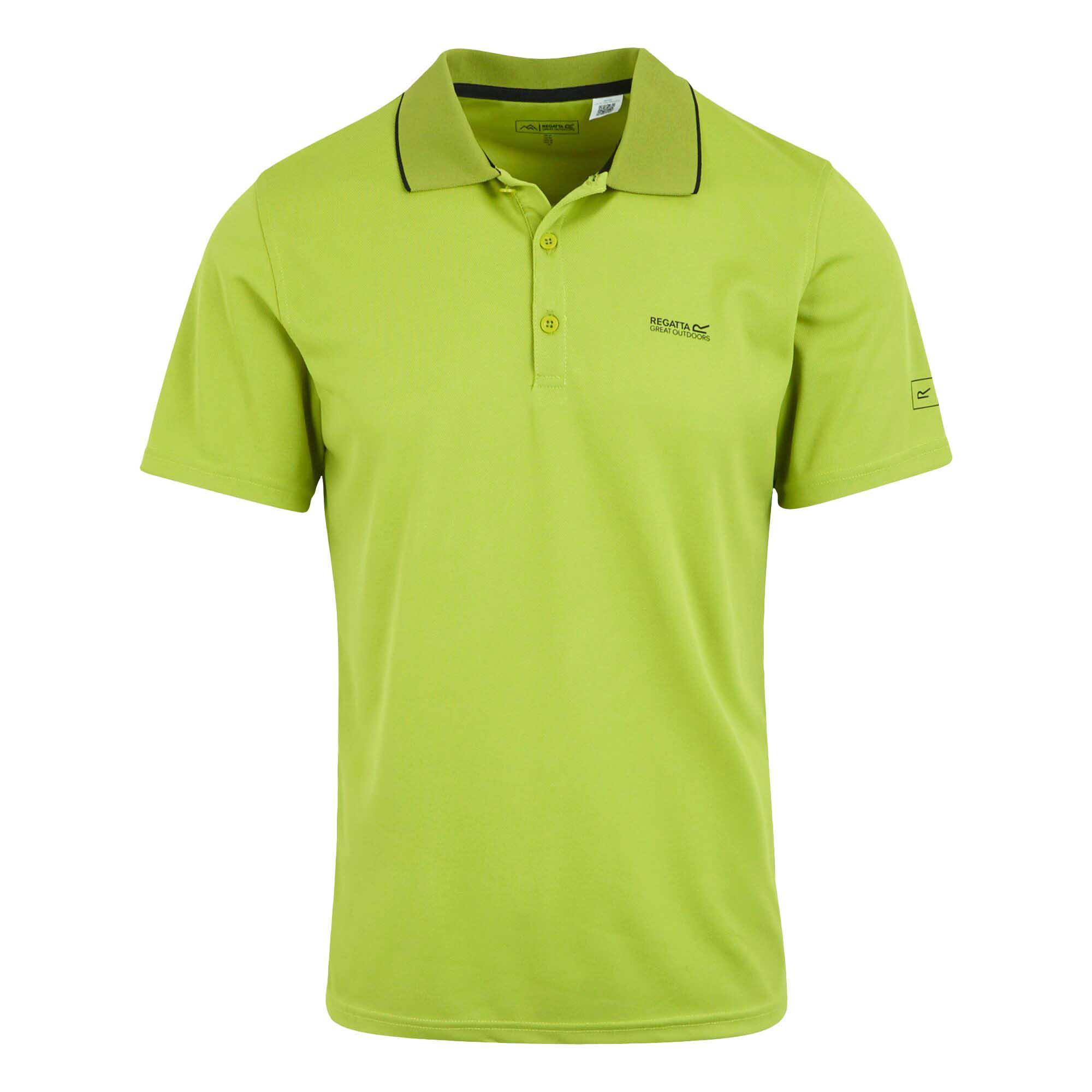 Regatta Maverik V Mens Short Sleeved Polo Shirt - Picture 82 of 125
