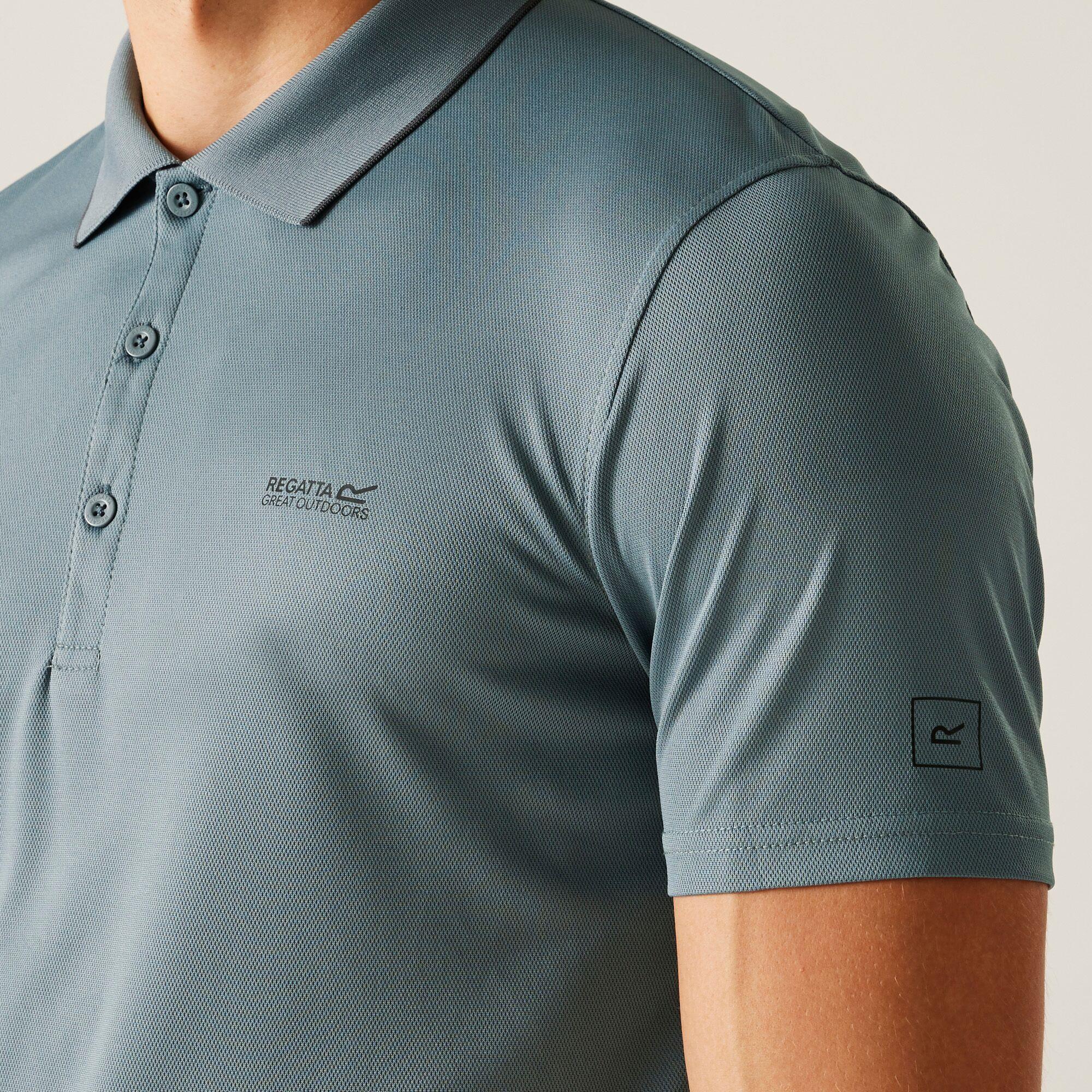 Regatta Maverik V Mens Short Sleeved Polo Shirt - Picture 93 of 125
