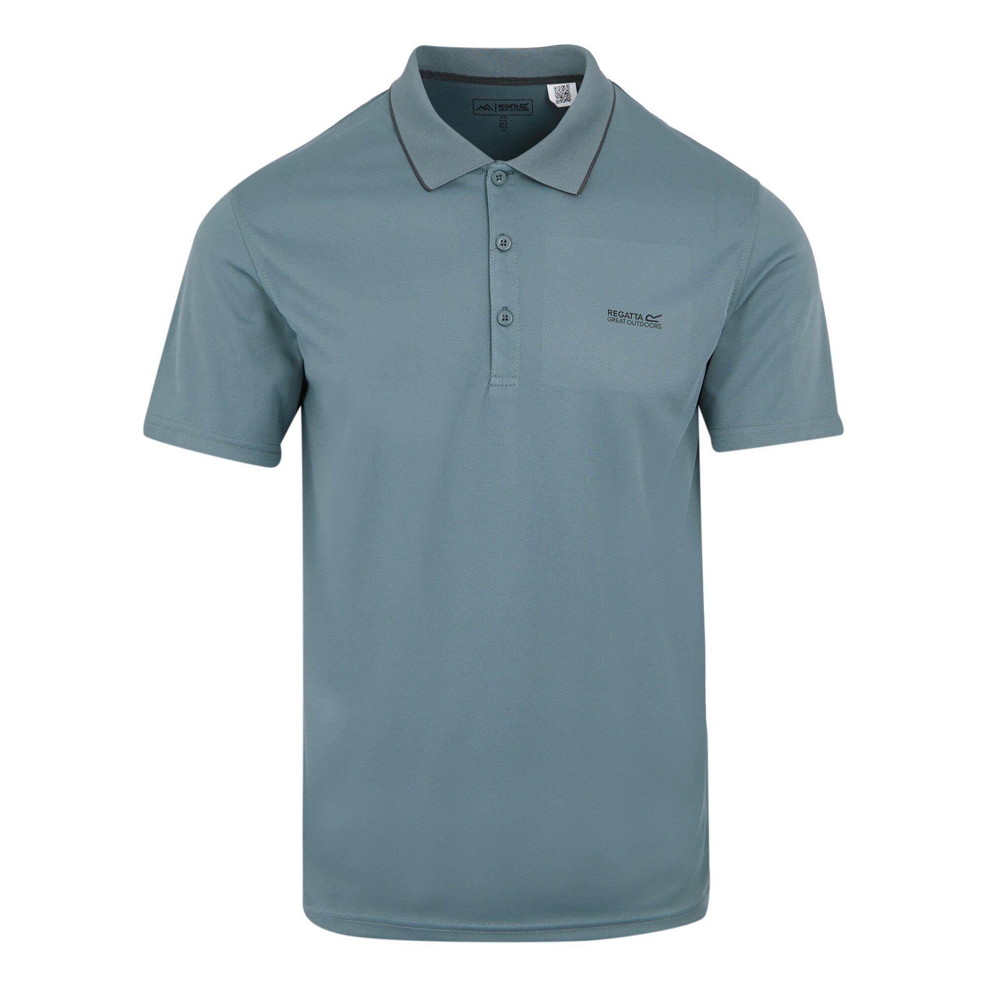 Regatta Maverik V Mens Short Sleeved Polo Shirt - Picture 94 of 125