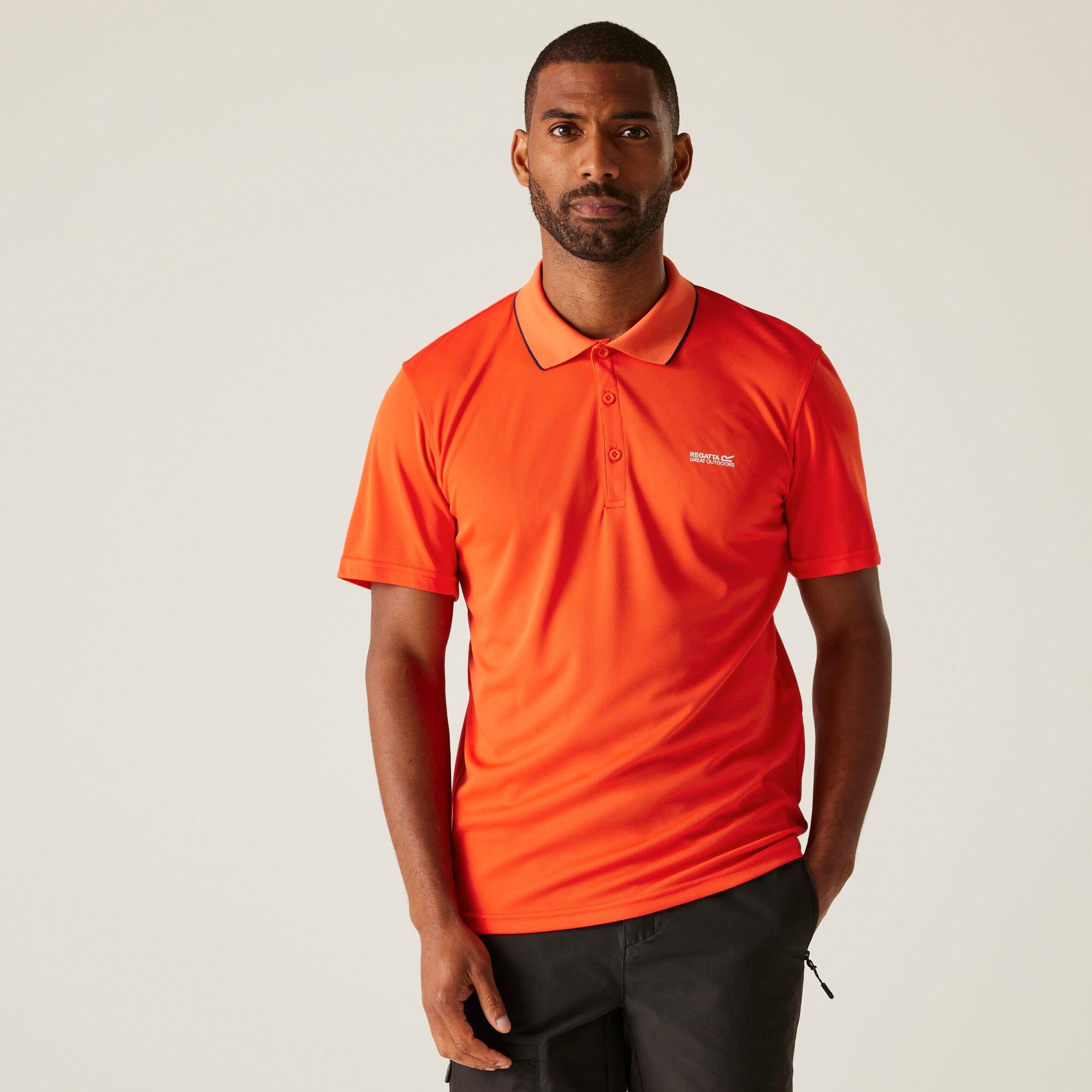 Regatta Maverik V Mens Short Sleeved Polo Shirt - Picture 96 of 125