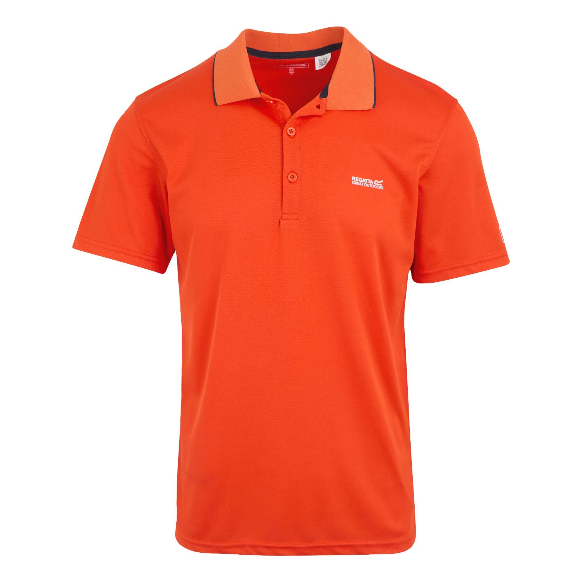 Regatta Maverik V Mens Short Sleeved Polo Shirt - Picture 100 of 125