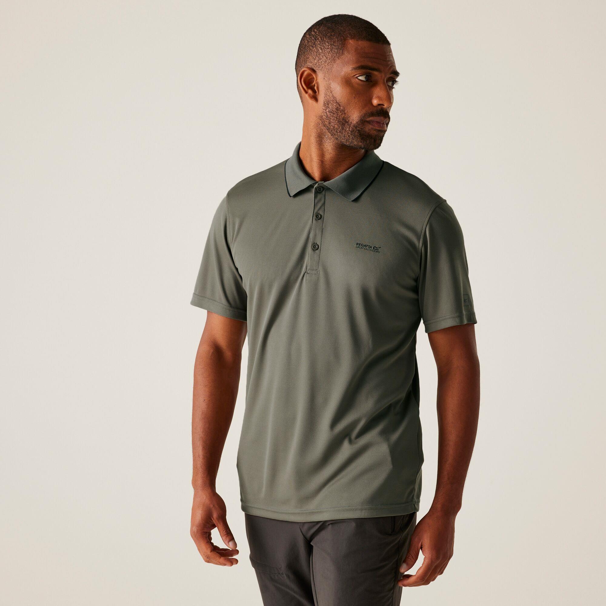 Regatta Maverik V Mens Short Sleeved Polo Shirt - Picture 102 of 125