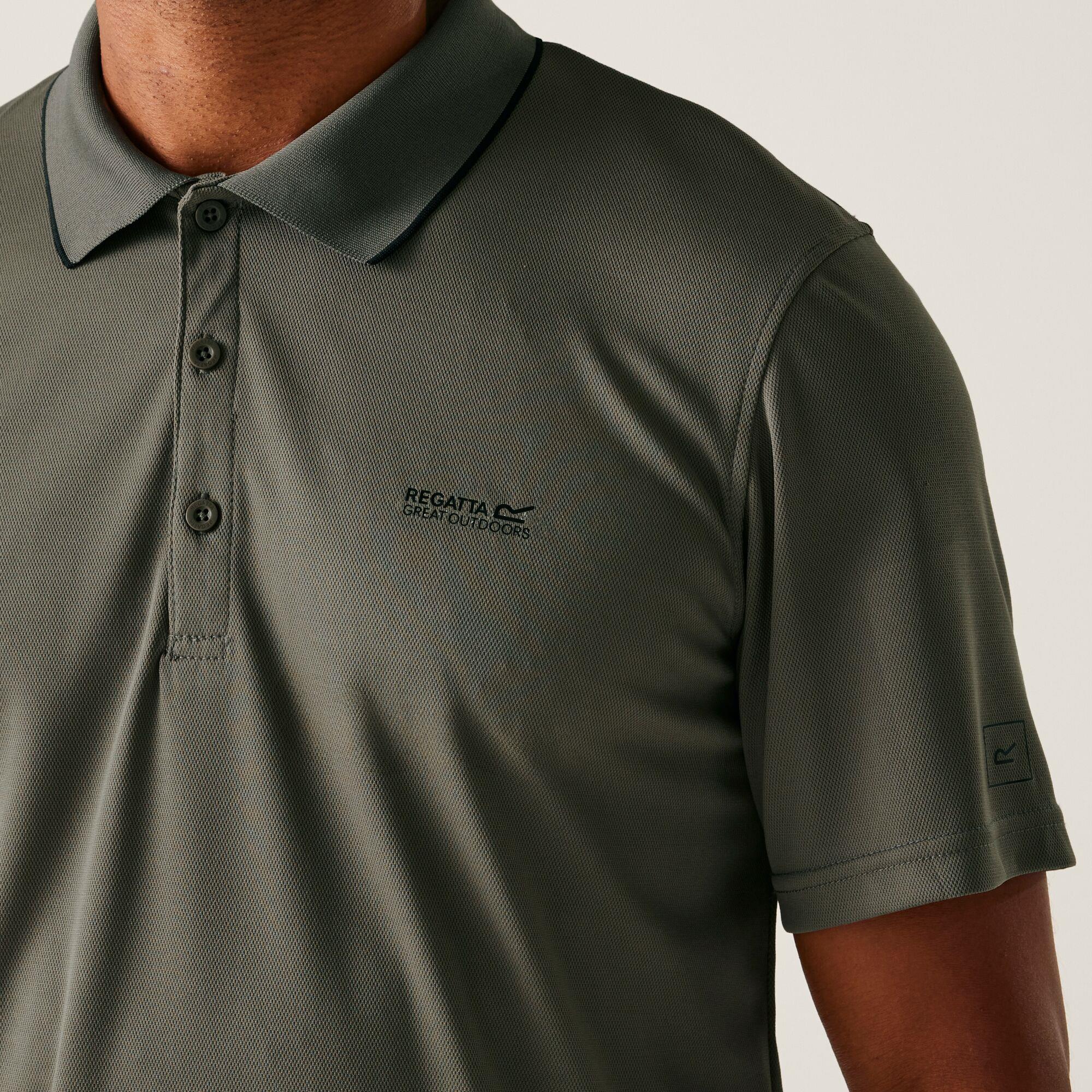 Regatta Maverik V Mens Short Sleeved Polo Shirt - Picture 105 of 125