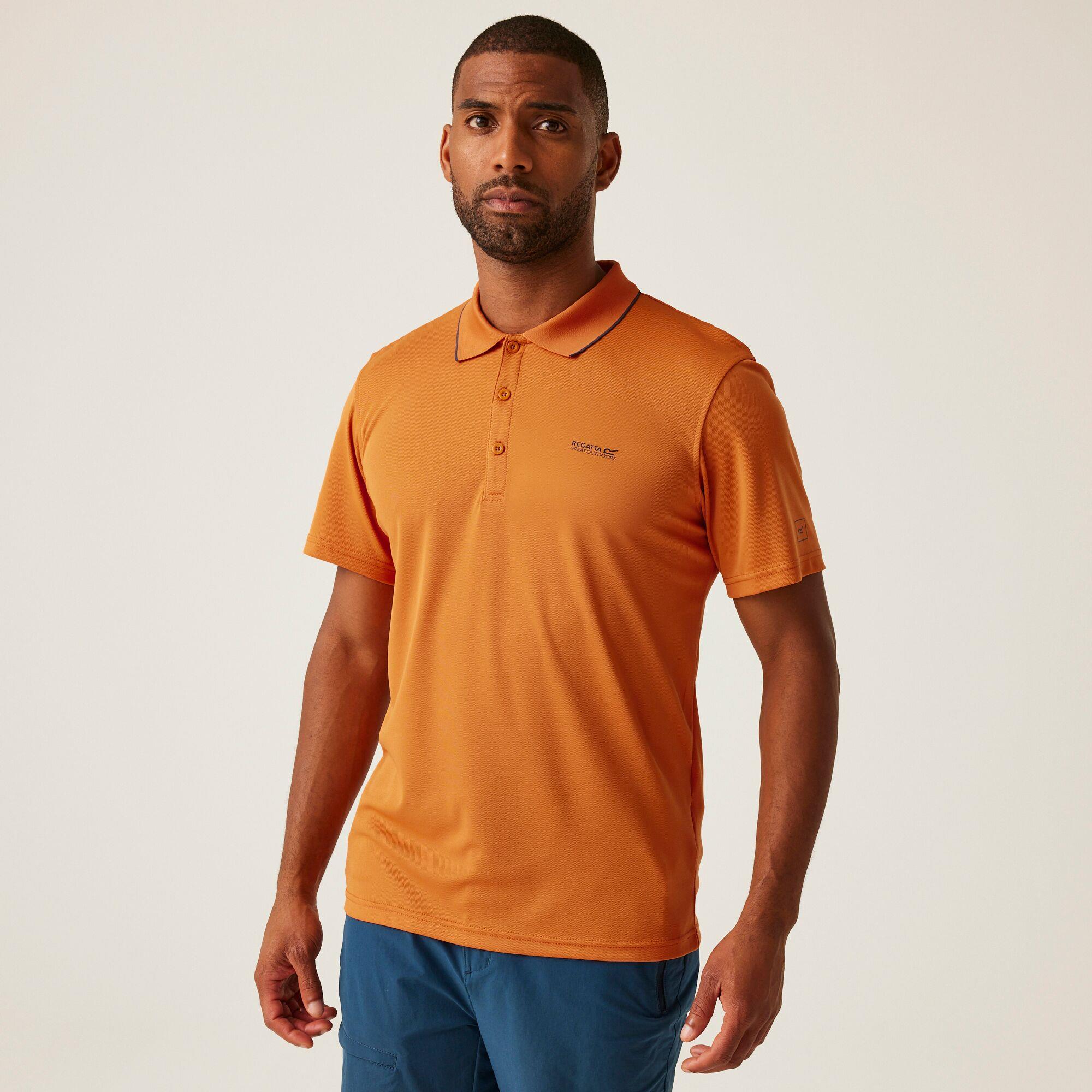 Regatta Maverik V Mens Short Sleeved Polo Shirt - Picture 108 of 125