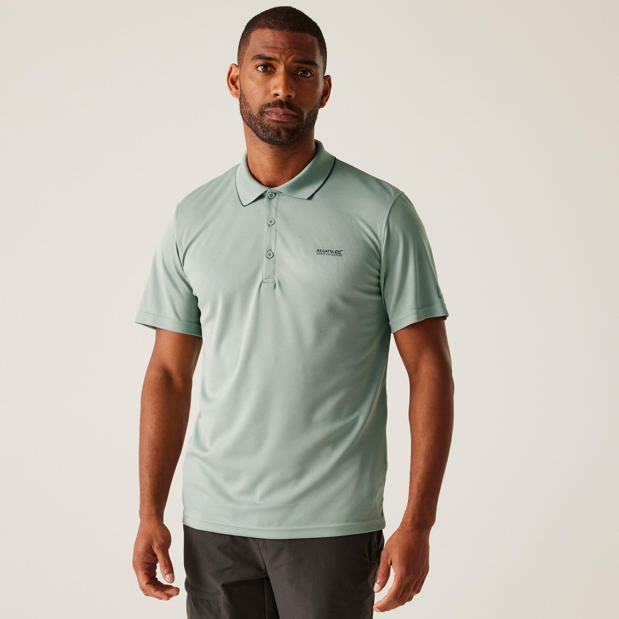 Regatta Maverik V Mens Short Sleeved Polo Shirt - Picture 114 of 125