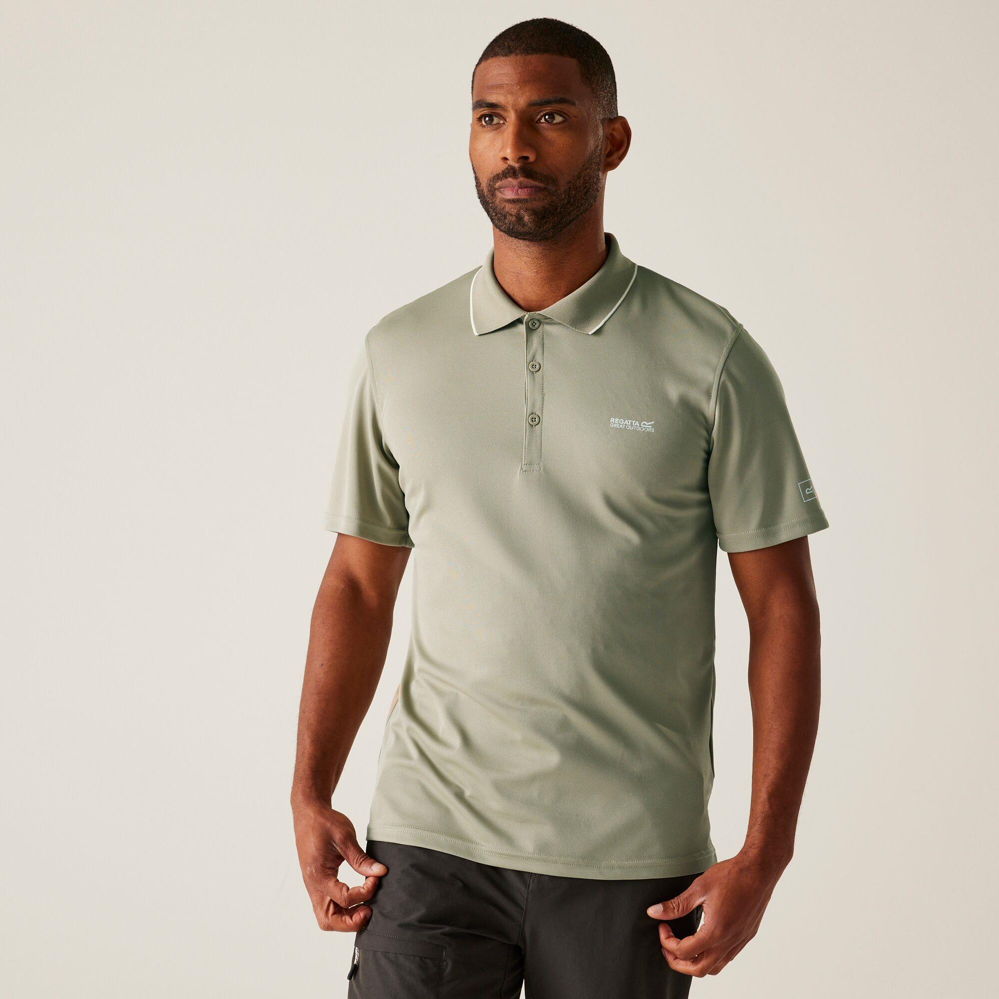 Regatta Maverik V Mens Short Sleeved Polo Shirt - Picture 120 of 125