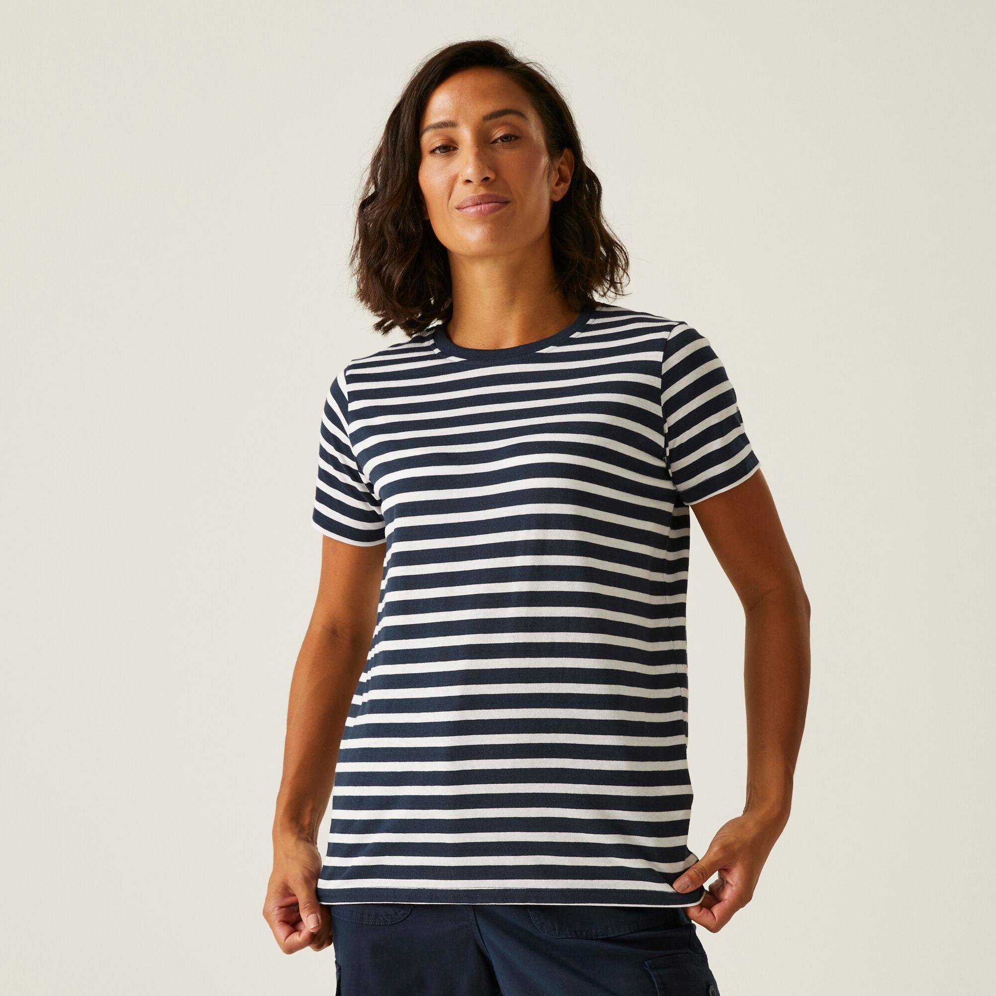 Regatta Womens Bayletta Short Sleeved T-Shirt Cotton Top