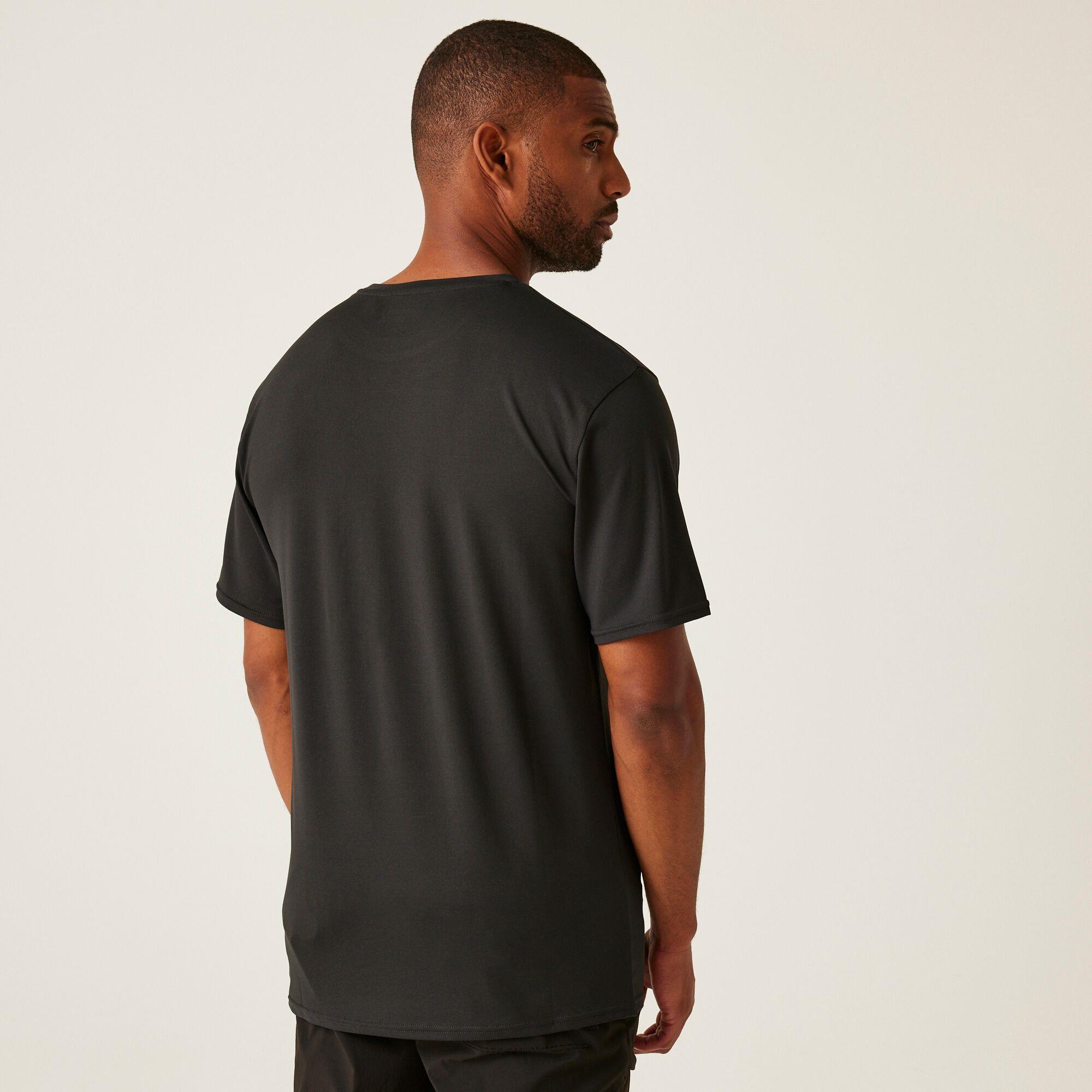 Regatta Mens Fingal Stretch Short Sleeved T-Shirt - Picture 3 of 37
