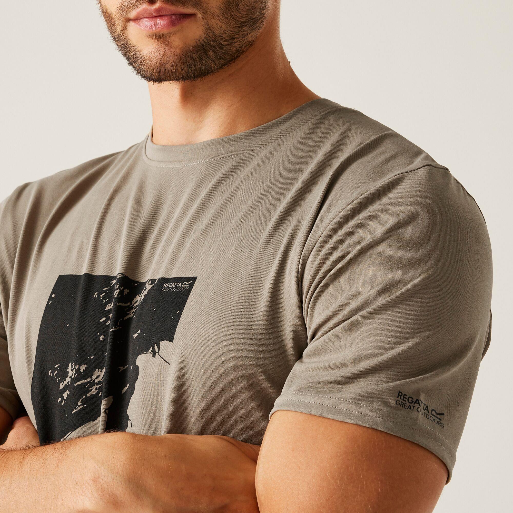 Regatta Mens Fingal Stretch Short Sleeved T-Shirt - Picture 23 of 37